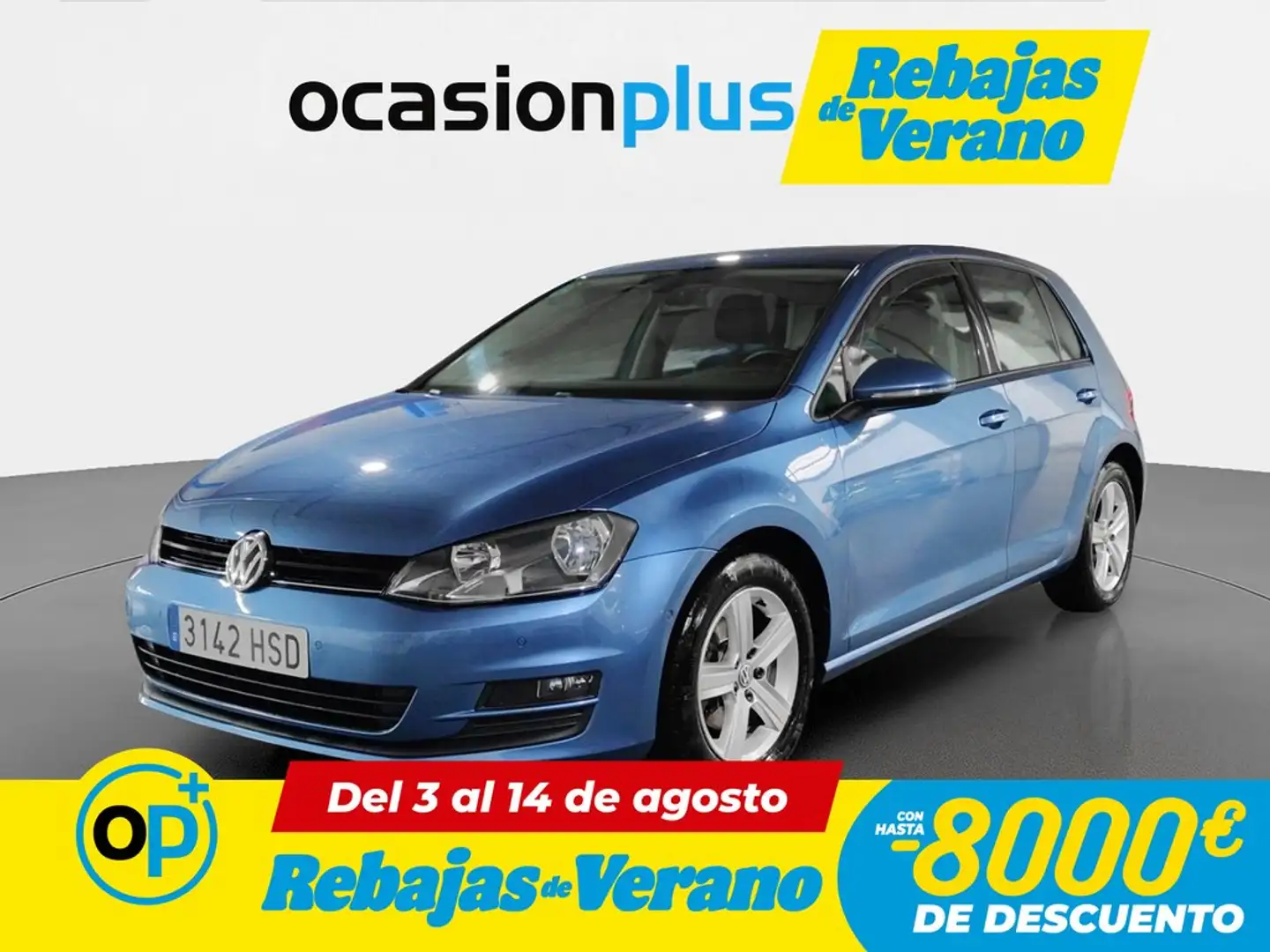 Volkswagen Golf 1.4 TSI BMT Advance DSG 122 Azul - 1
