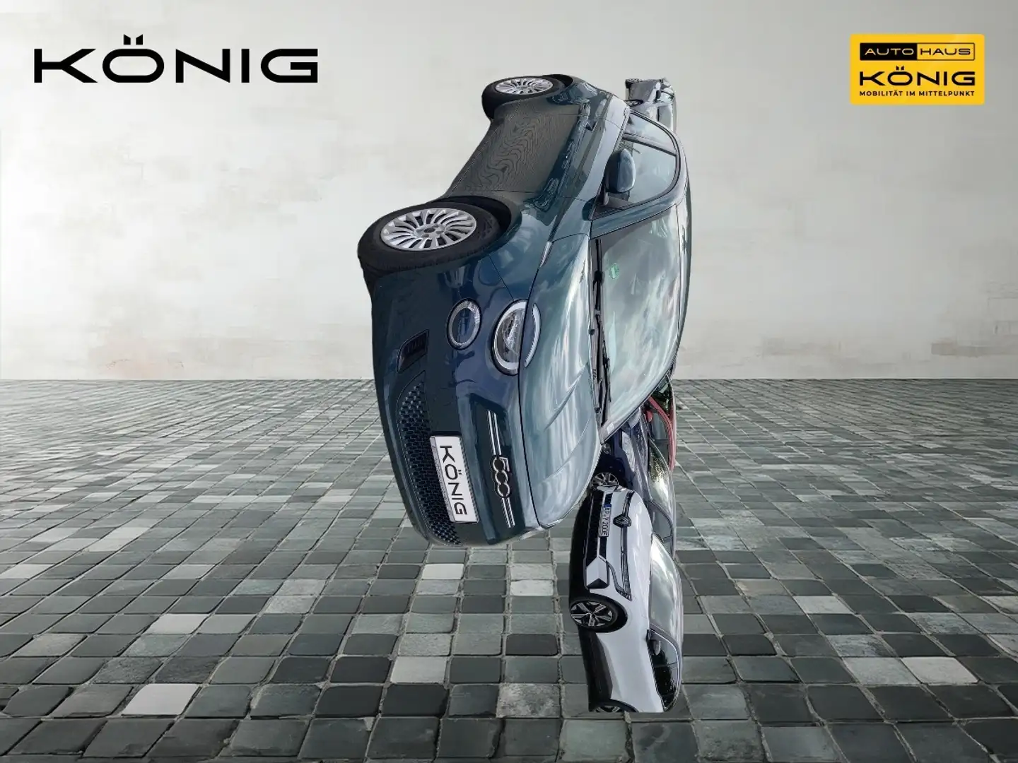 Fiat 500e MY23 Elektro Klimaautomatik Grün - 2