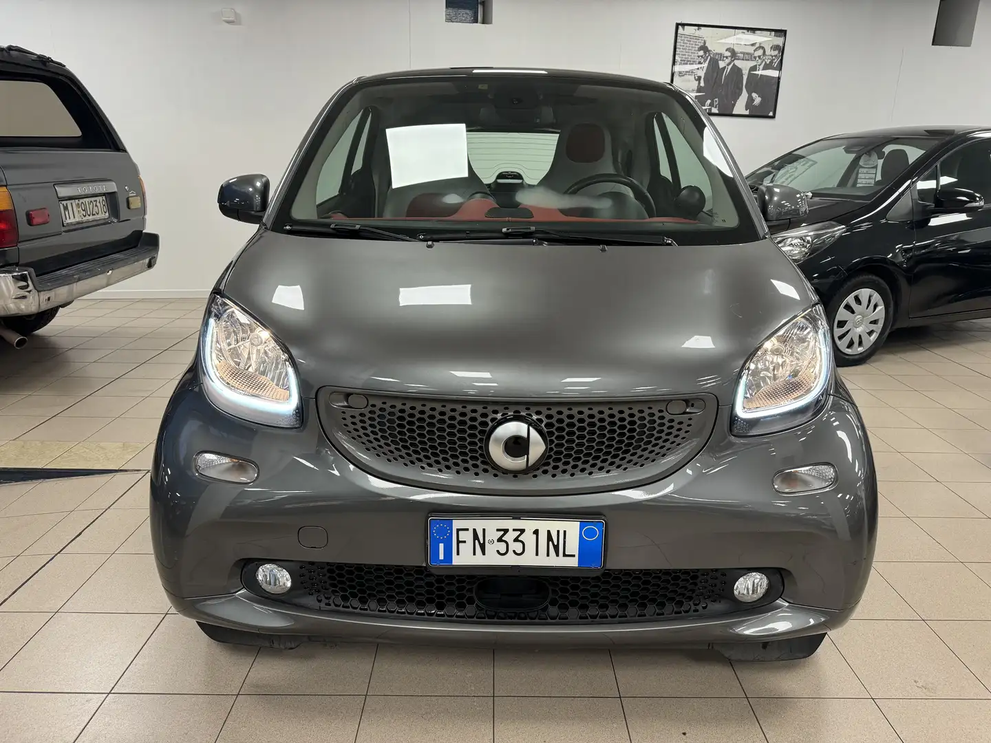 smart forTwo Fortwo III 2015 0.9 t Passion 90cv twinamic my18 Grigio - 2