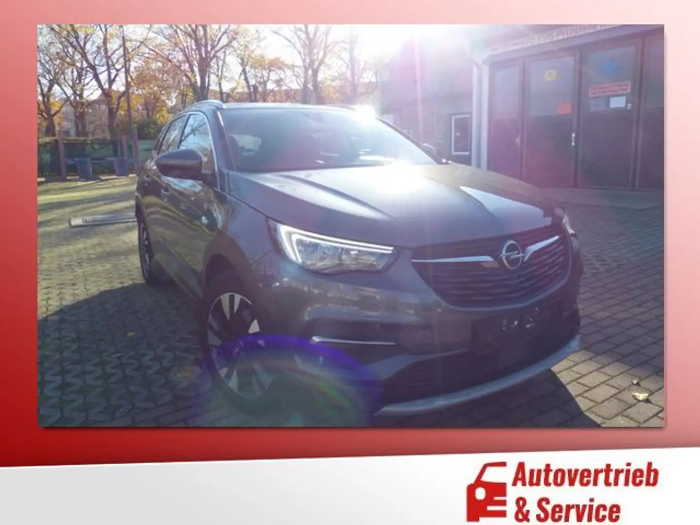 Opel Grandland X Autom. Leder, Navi,Tempom. Sitzh. Gris - 1