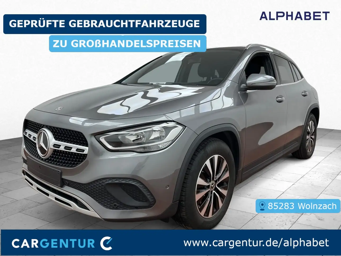 Mercedes-Benz GLA 200 d Style 4Matic Key Lane Navi AUT Klima Gris - 1