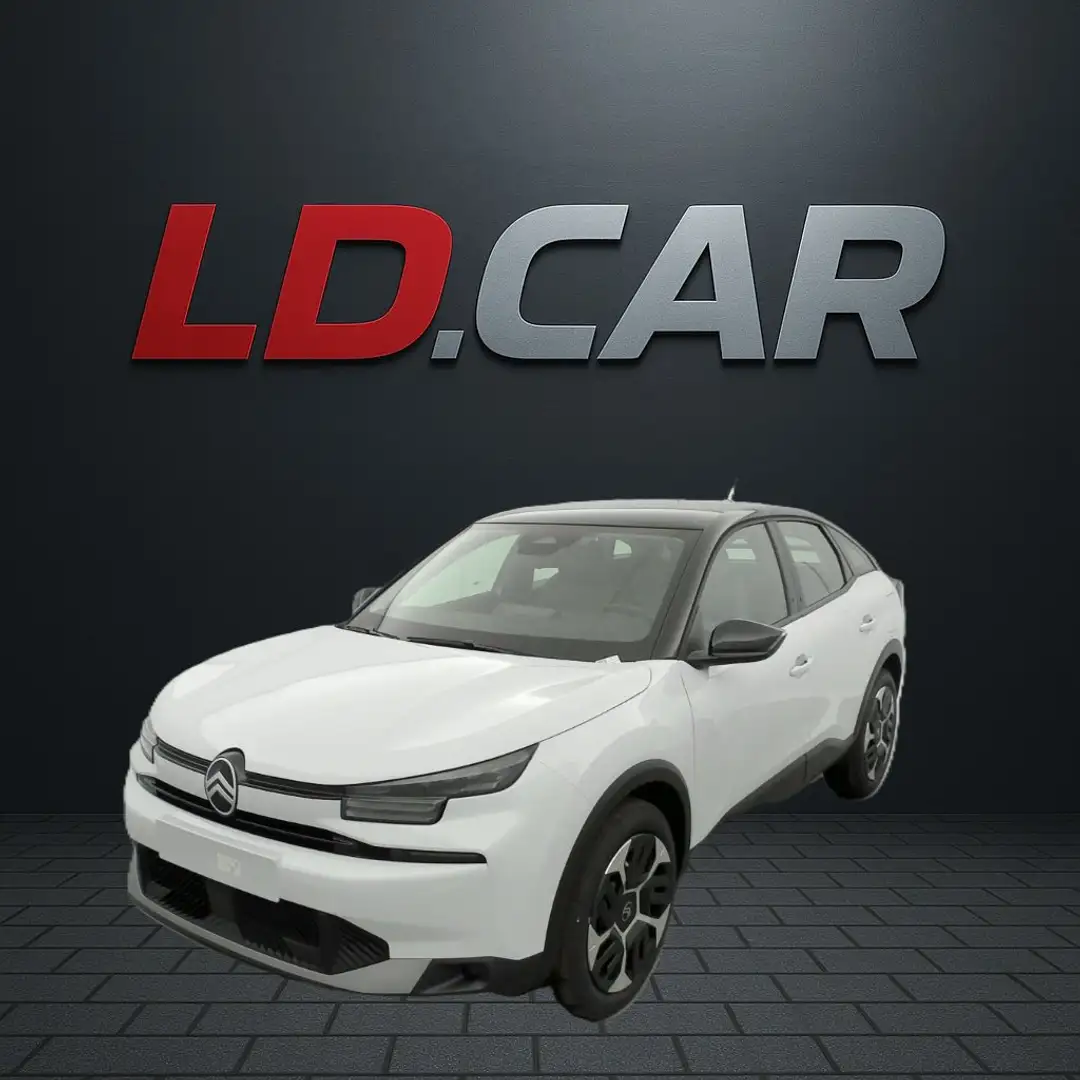 Citroen C4 Hybrid 145 e-DCS6 Plus Bianco - 1