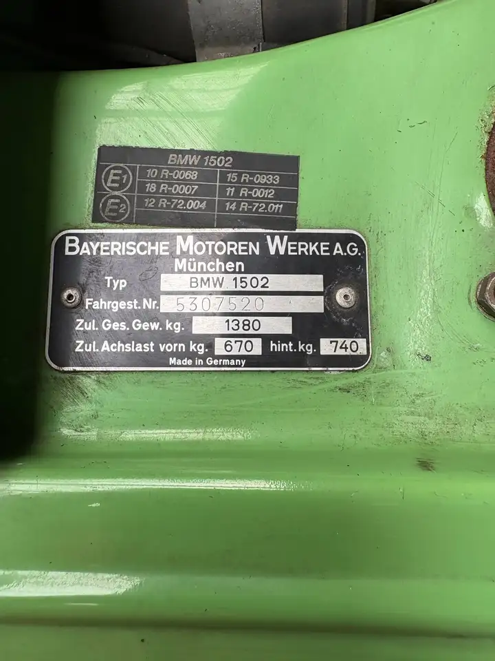 BMW 2002 1502, foto 4