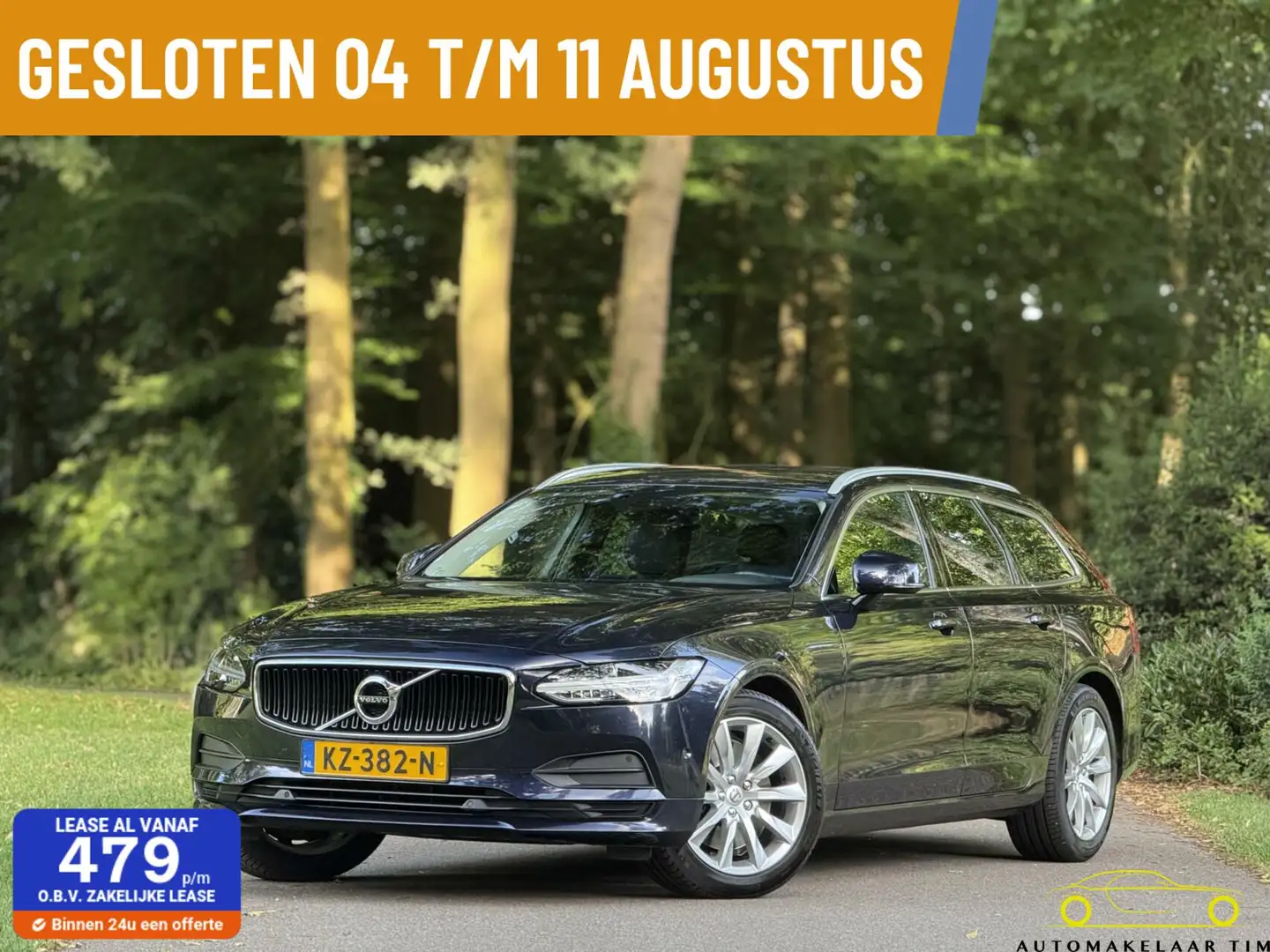 Volvo V90 2.0 T5 Momentum / Orig. NL / NAP Синий - 1