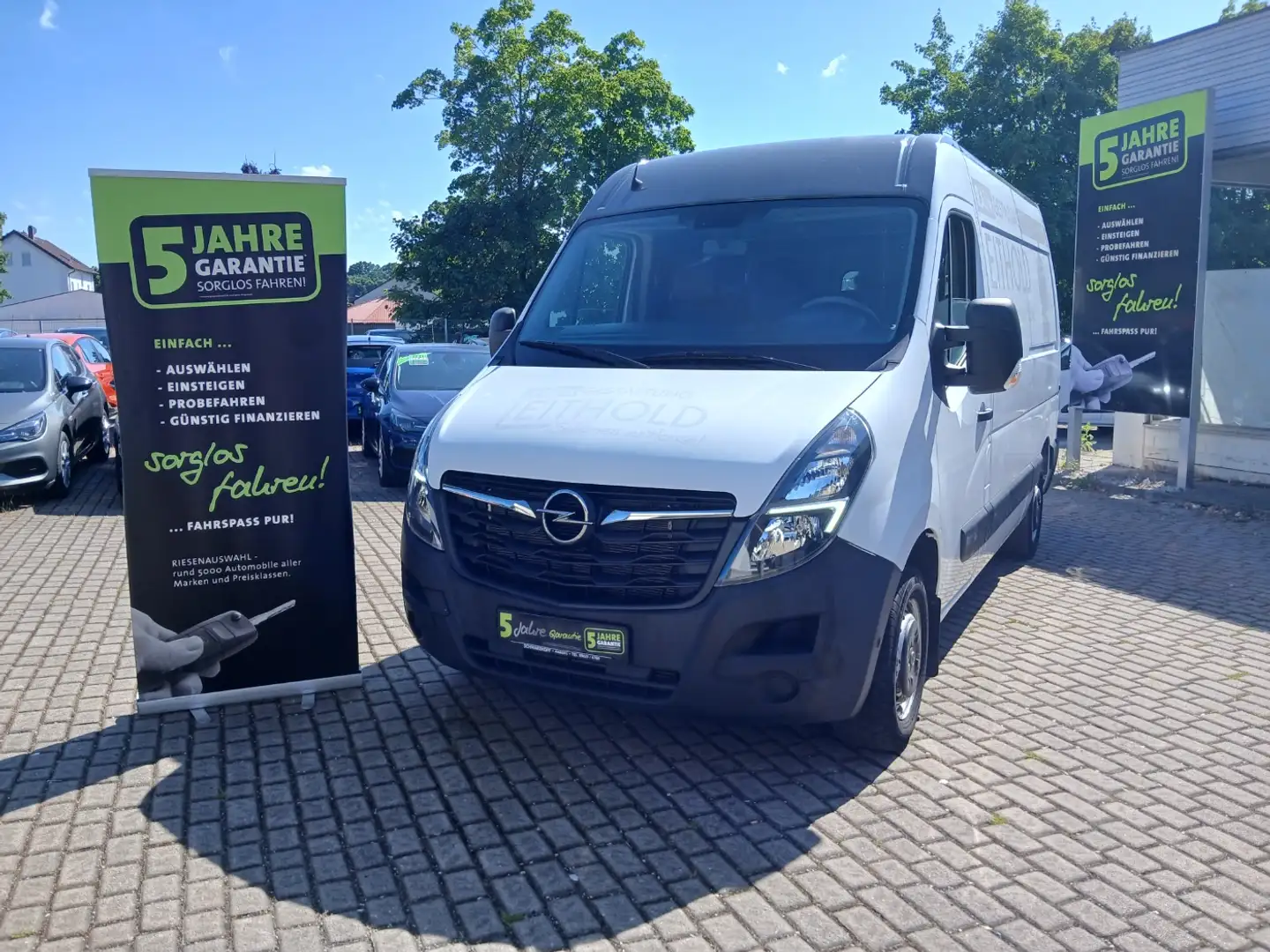 Opel Movano B 2.3CDTI Navi,AHK,Parkpilot,KlimaA Weiß - 2