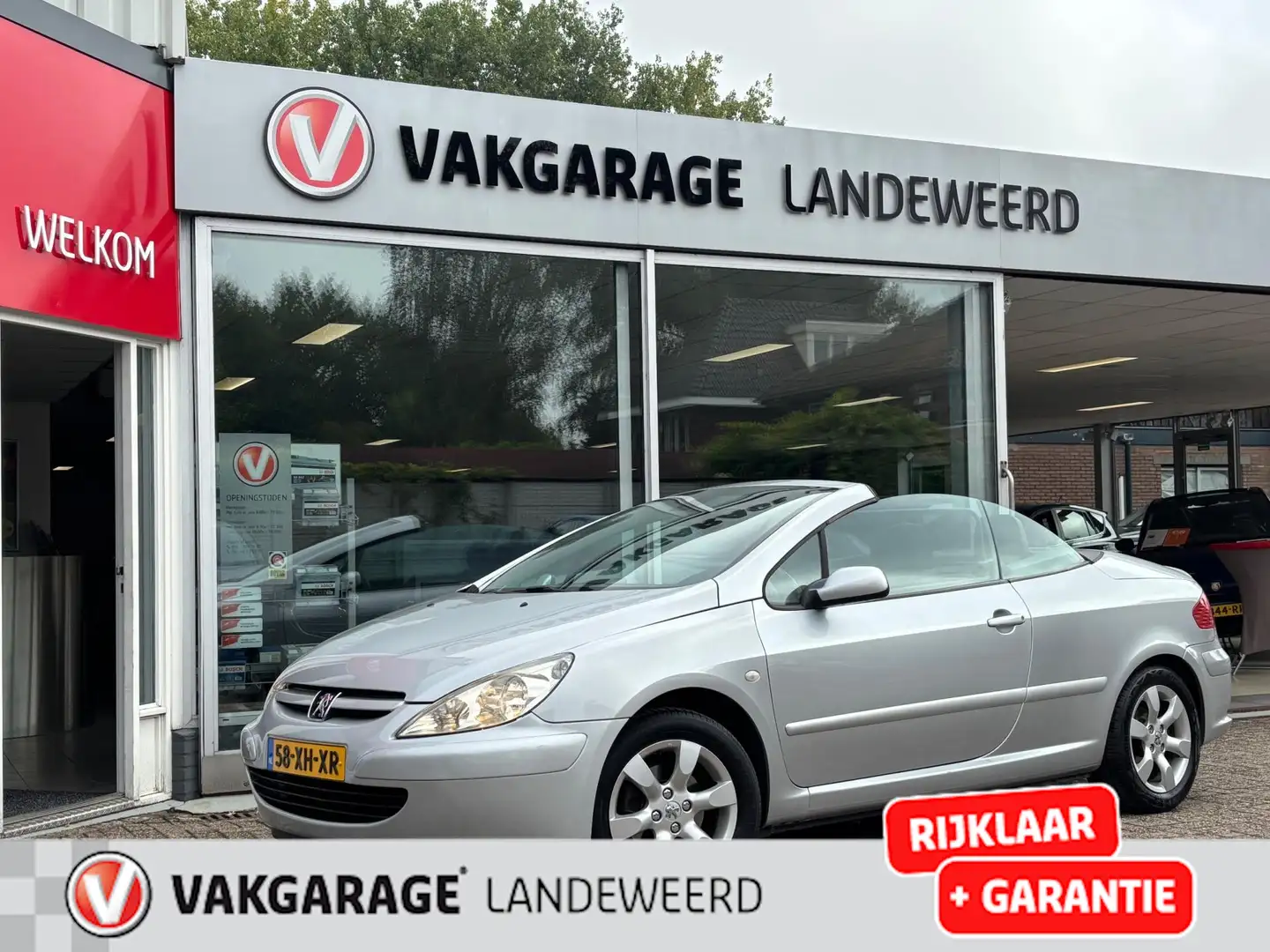 Peugeot 307 CC 2.0-16V (Keurige auto + RIJKLAAR) Grijs - 1