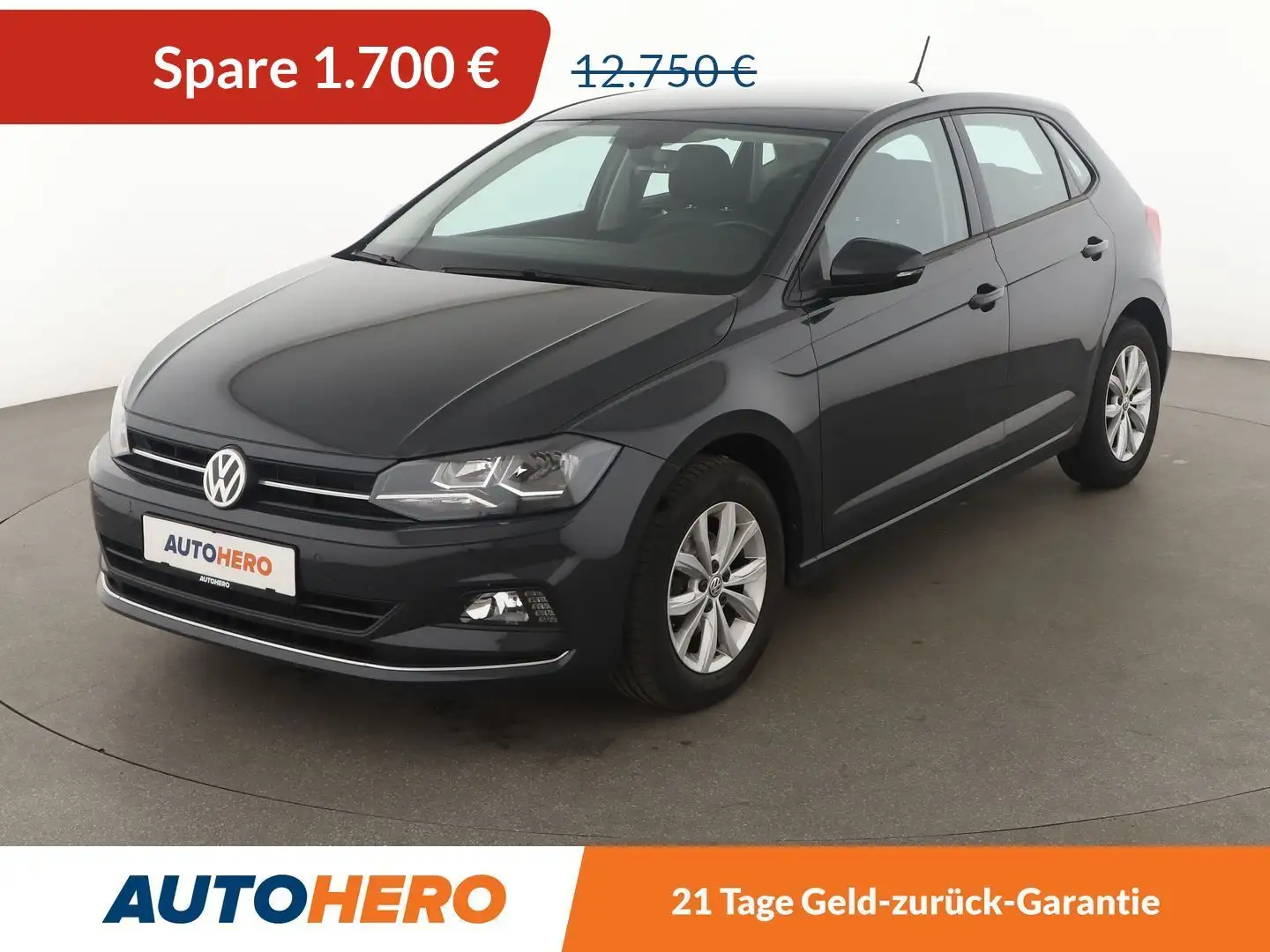 Volkswagen Polo 1.0 TSI Highline*PDC*SHZ*LIMITER*GARANTIE* Grau - 1