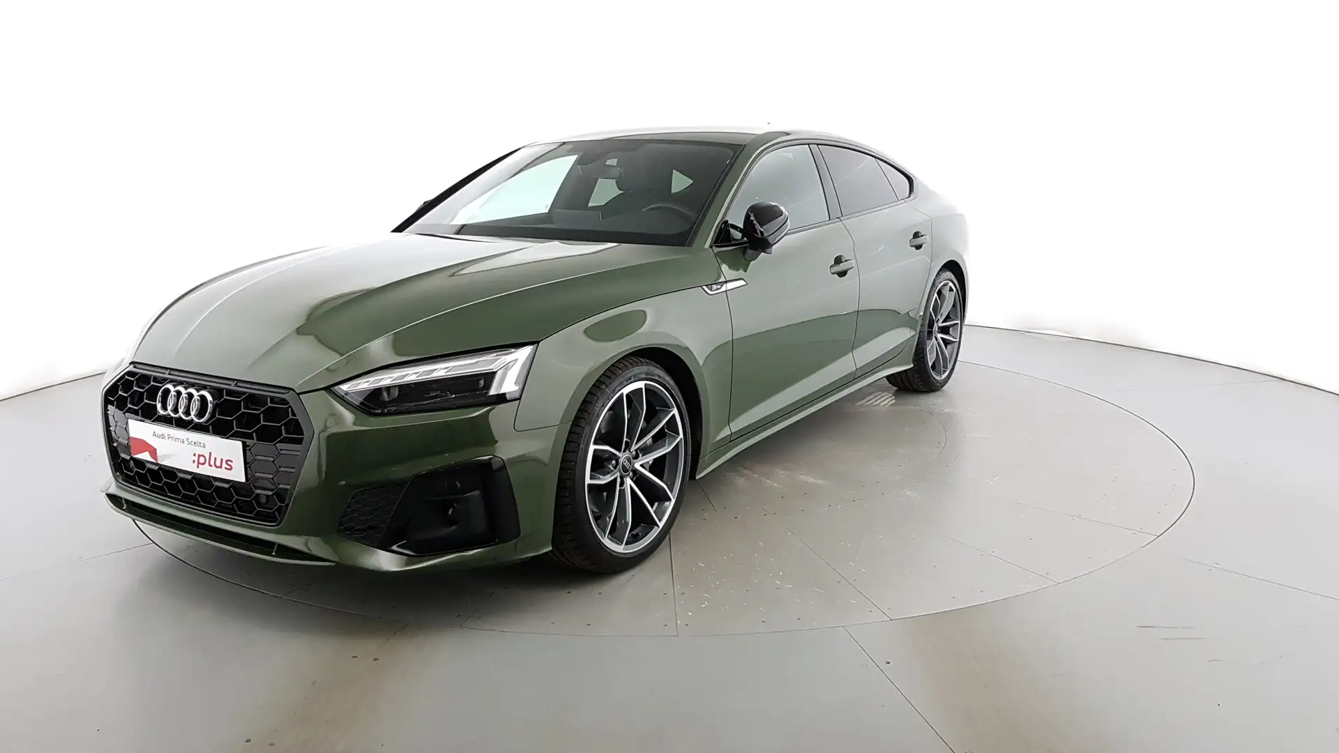 Audi A5 Sportback 40 2.0 tdi mhev S line edition 204cv s-t Verde - 1