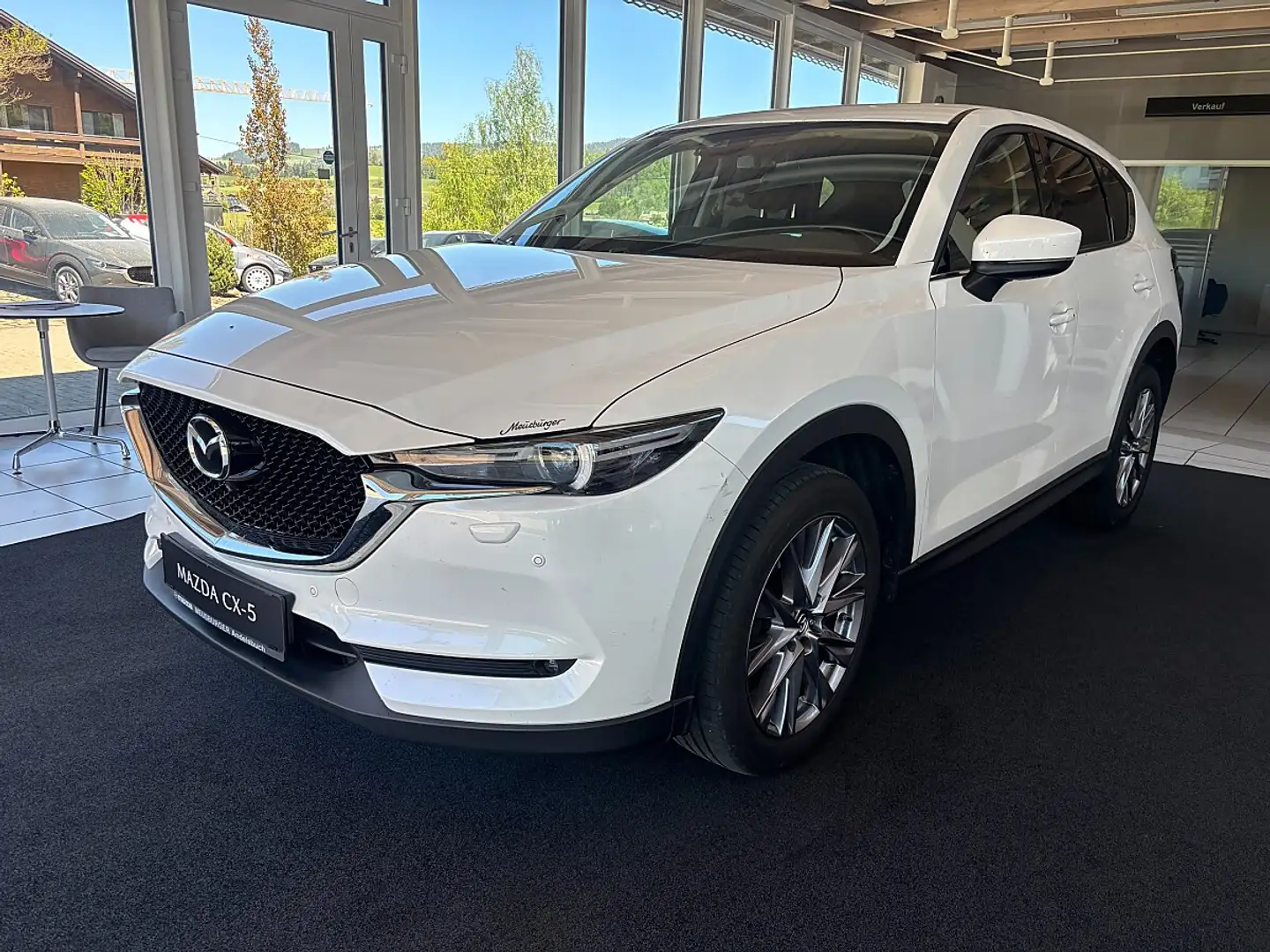 Mazda CX-5 CD150 AWD Revolution Aut. Weiß - 1