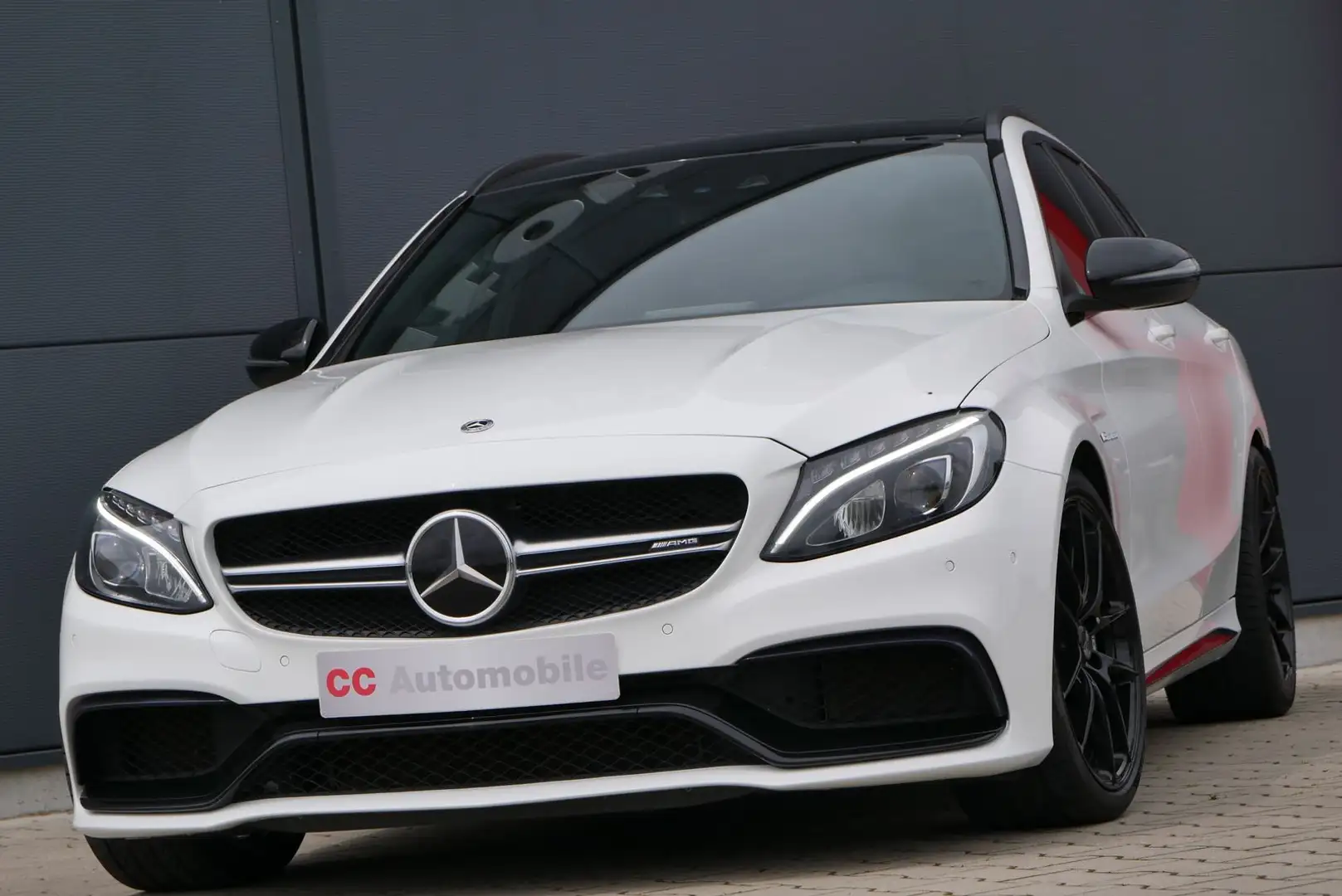 Mercedes-Benz C 63 AMG Sportabgas+19Zoll+Burmester+Comand+Pano Blanc - 2