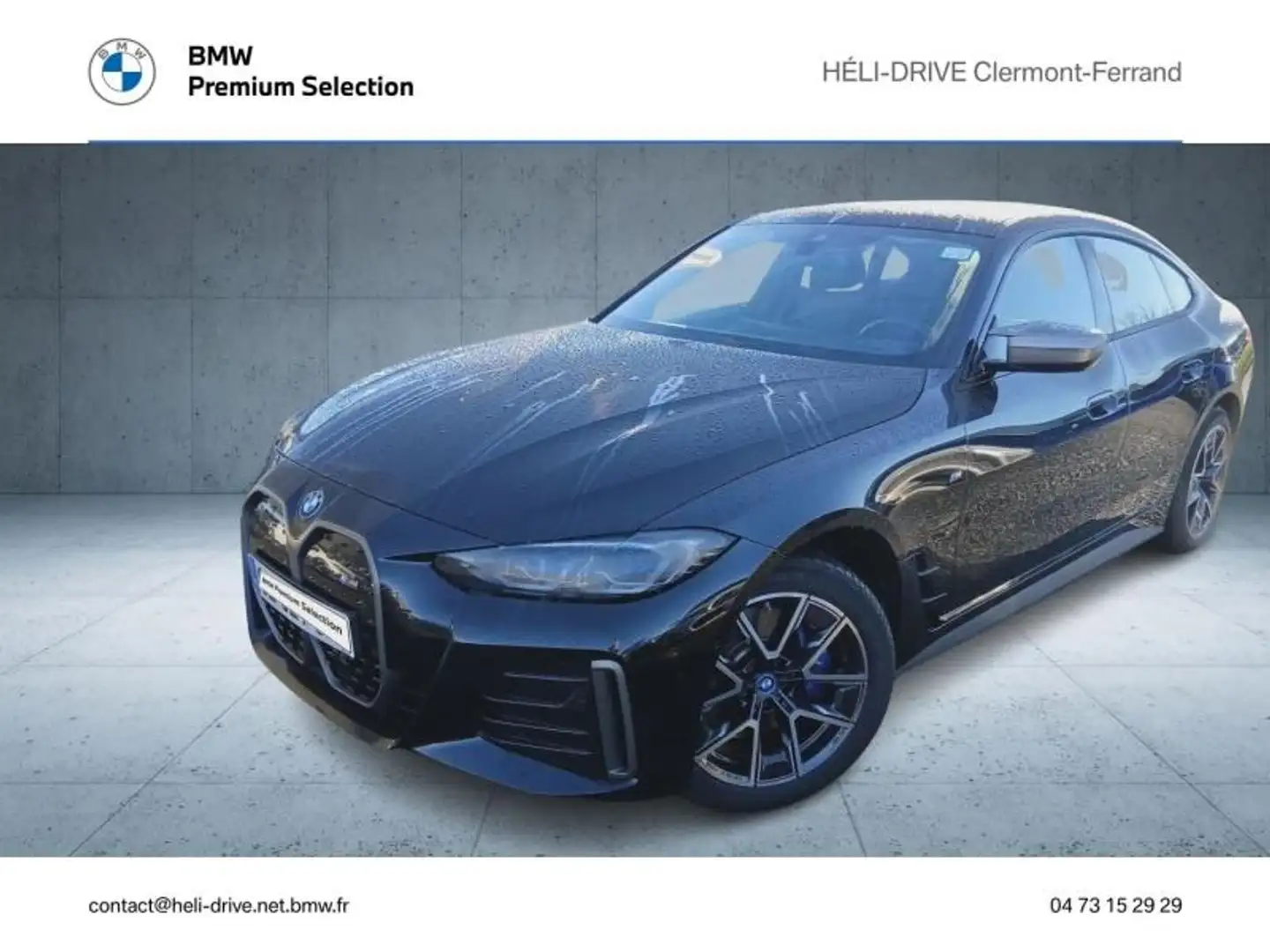 BMW i4 M50 544ch Noir - 1
