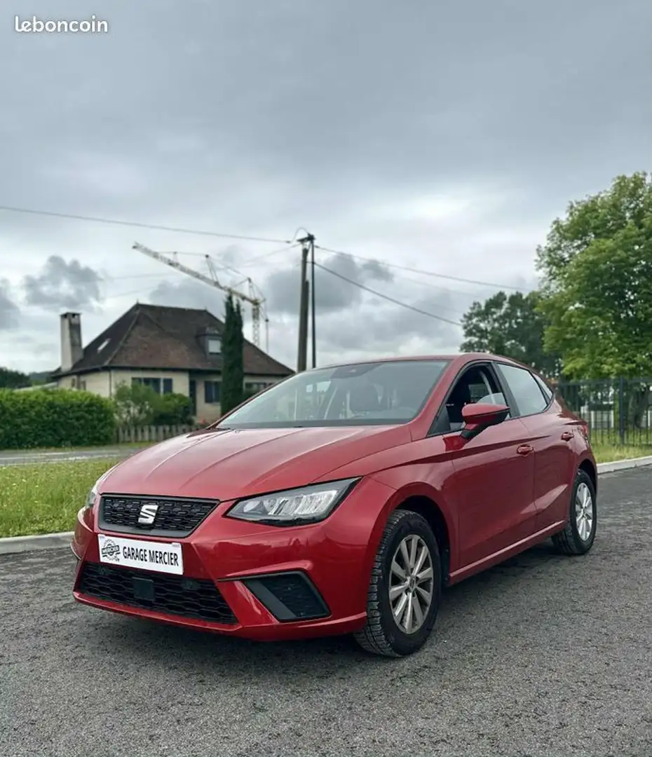 SEAT Ibiza V 1.0 TSI 95ch STYLE Rouge - 1
