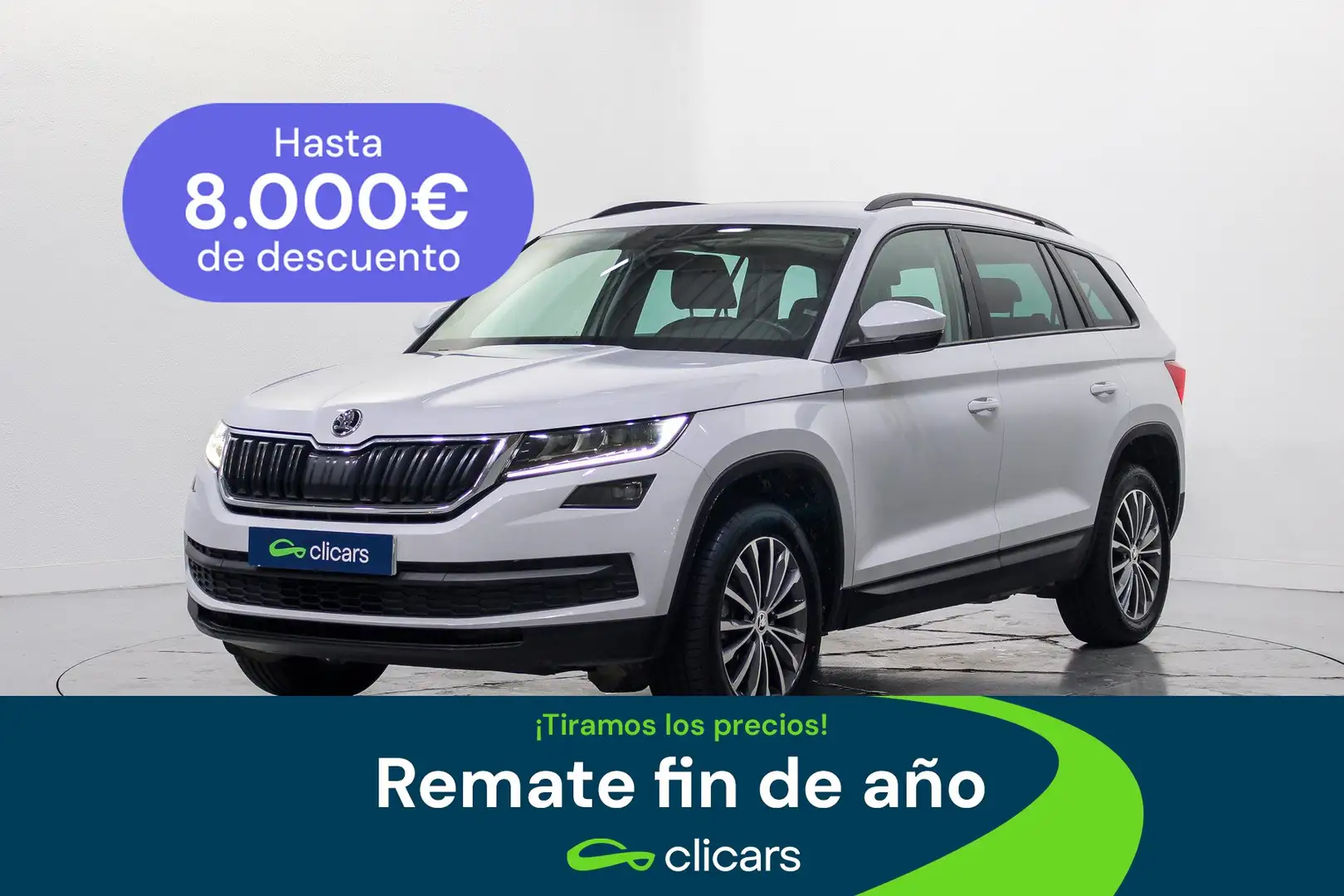 Skoda Kodiaq 2.0TDI AB tech Ambition 4x2 DSG 110kW Blanco - 1