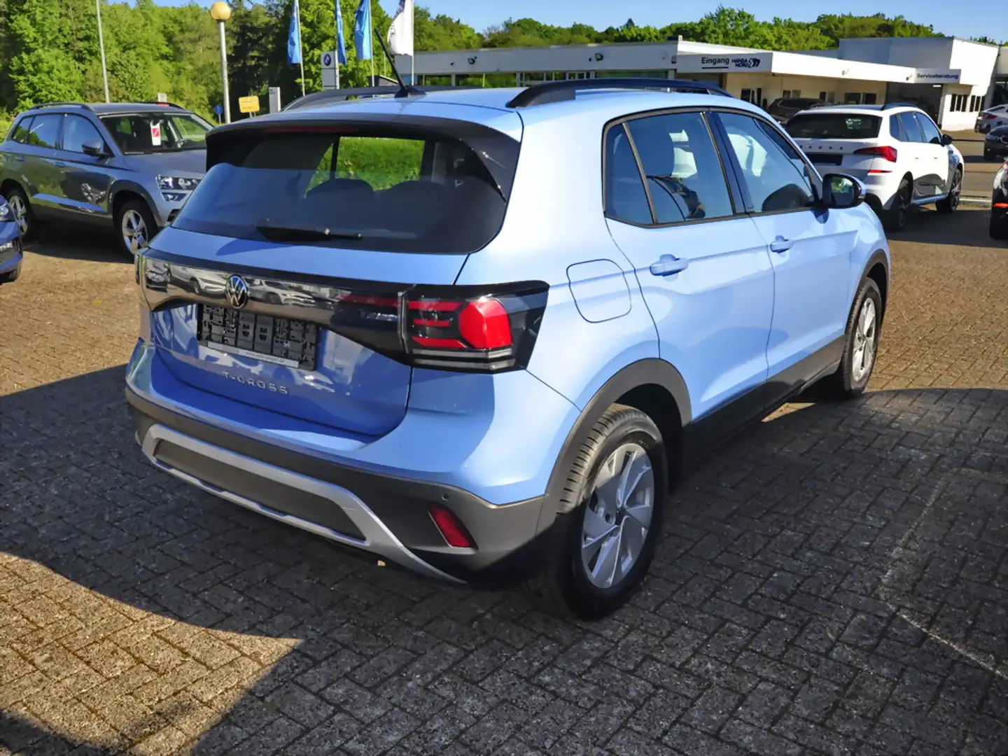 Volkswagen T-Cross 1.0 TSI Life LED PDC Sitzheizung Bleu - 2