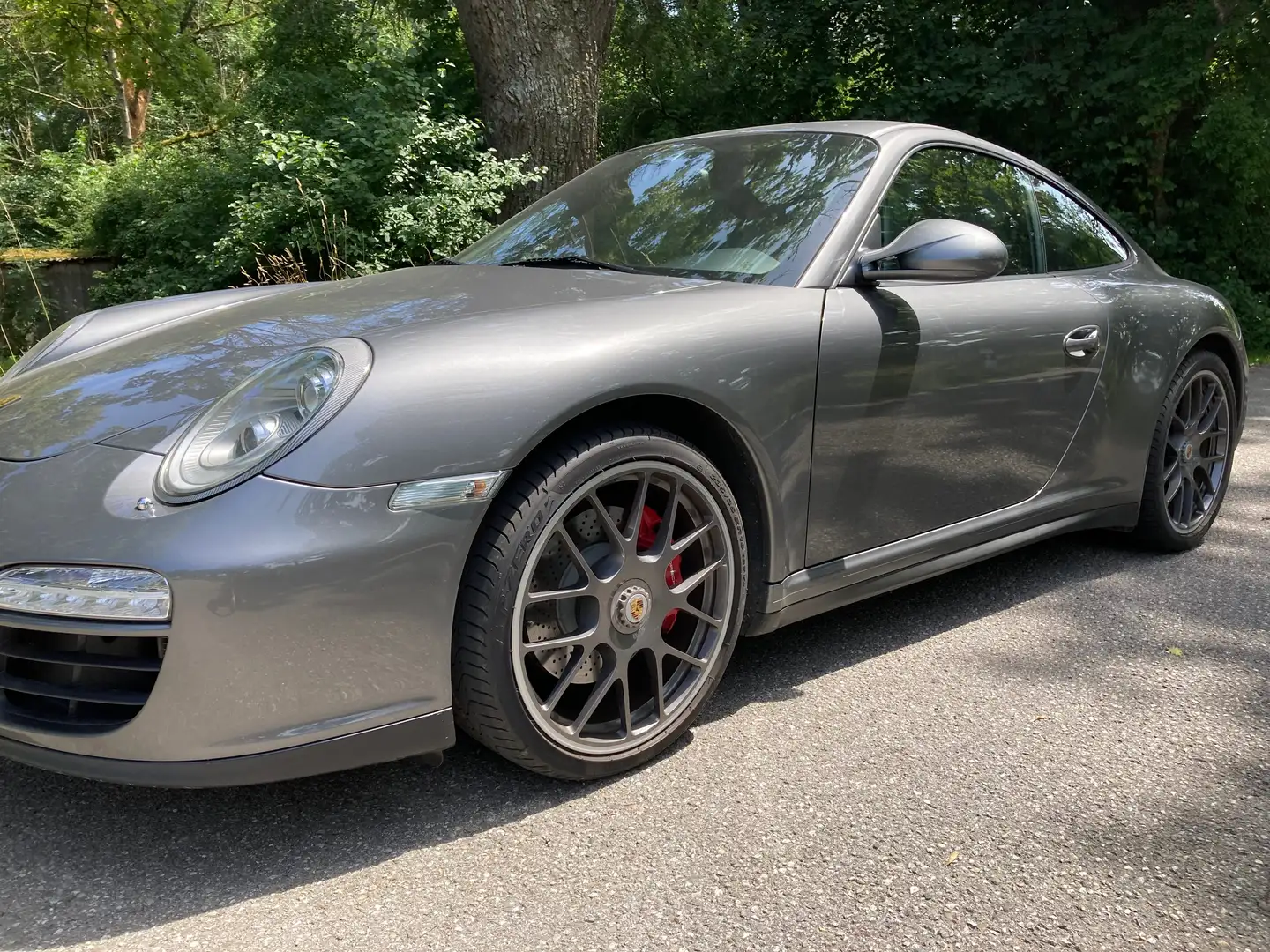 Porsche 997 911 997 Carrera 4 GTS Coupé PDK SAGA Navi Leder Gris - 1
