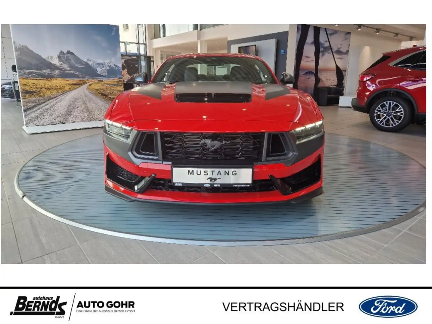 Ford Mustang Dark Horse Fastback 5.0 Ti-VCT V8 Automatik Piros - 2