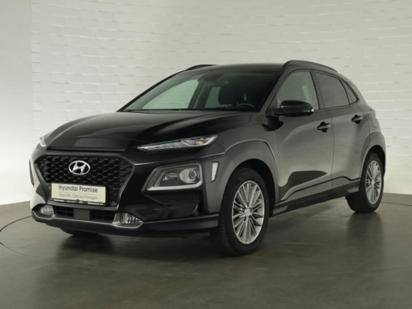 Hyundai KONA T-GDi TREND+VOLL-LED+NAVI+RÜCKFAHRKAMERA+NEBELSCHE Noir - 2