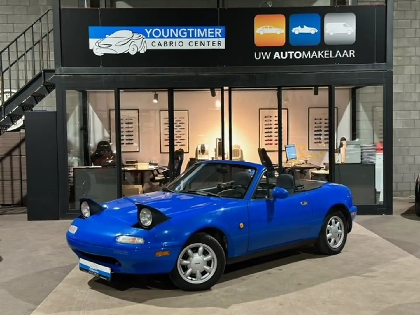 Mazda MX-5 1.6 16v NA, Stoffen softtop, Mooie staat, Garantie Kék - 2