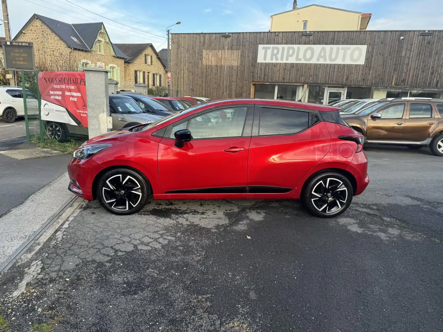 Nissan Micra 1.0 IG-T - 92 Acenta + Clim Červená - 2