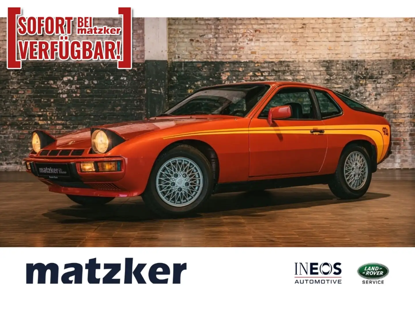 Porsche 924 Turbo 2.0 Benzin Coupe Rojo - 1
