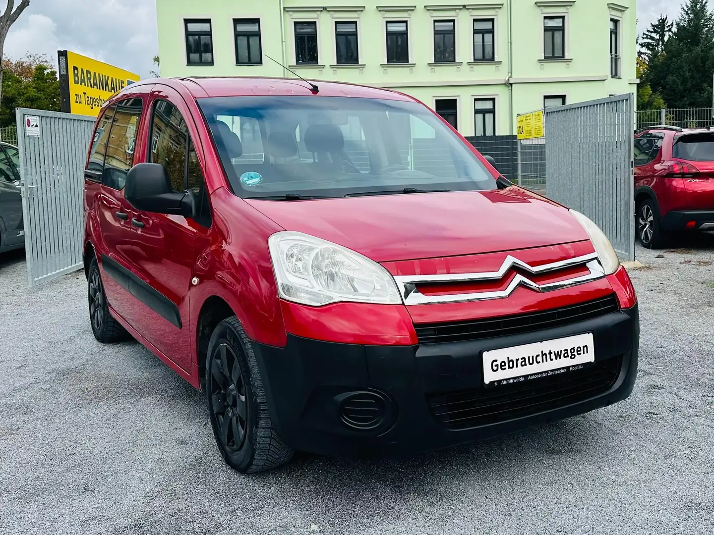 Citroen Berlingo Advance  ANHÄNGERKUPPLUNG EURO 4 Rot - 1