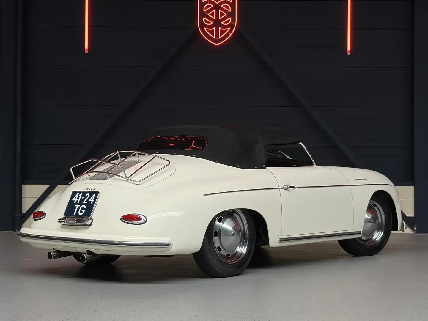 Porsche 356 Speedster Replica Wit - 2