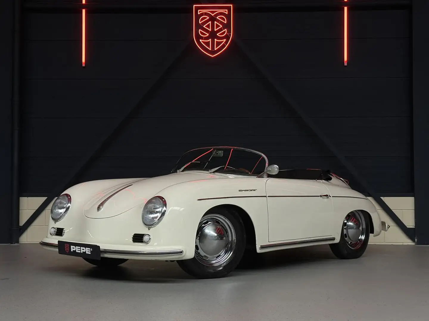 Porsche 356 Speedster Replica Wit - 1