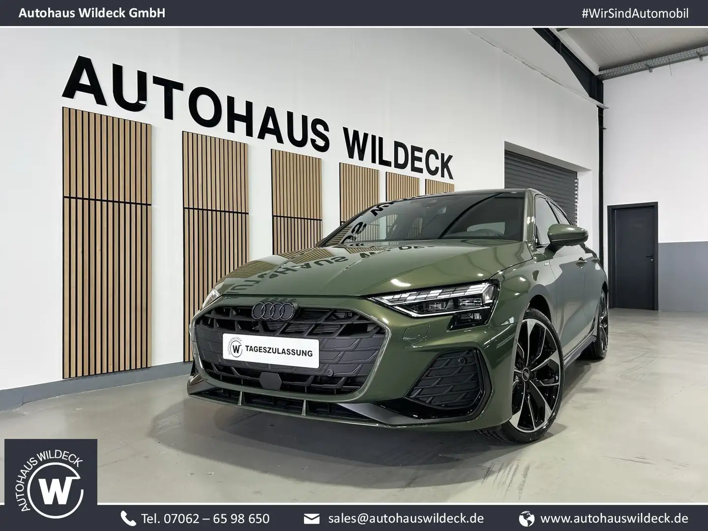 Audi A3 A3 Sportback 35TDI S line ACC Pano Matrix Sonos BC Vert - 1