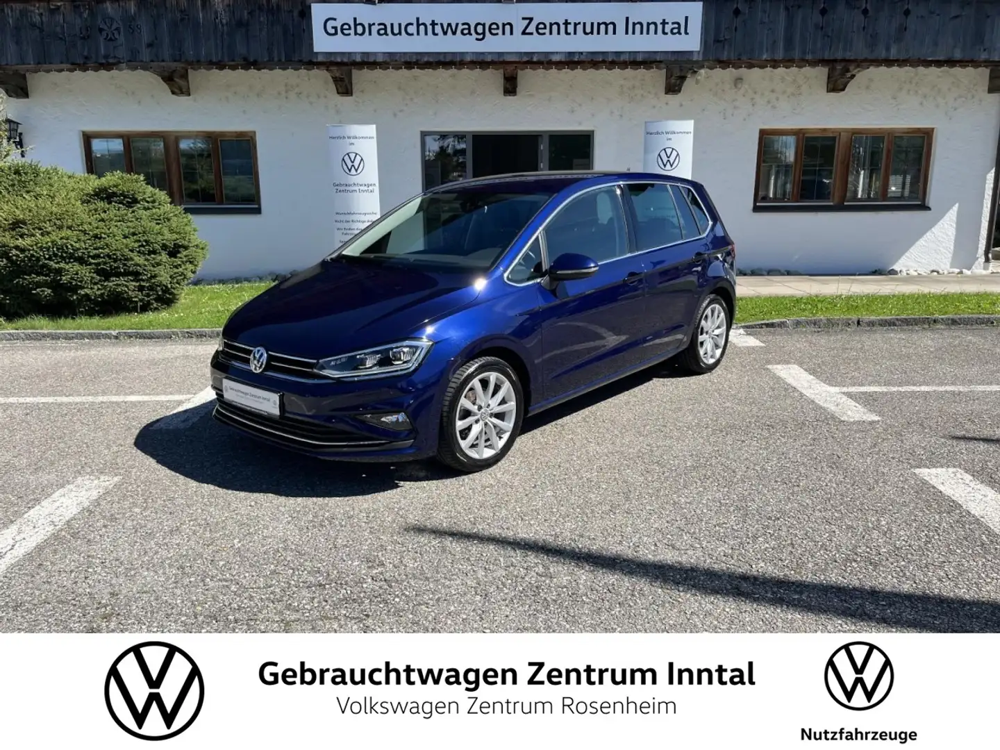 Volkswagen Golf VII Sportsvan 1,5 TSI Highline (LED+Sitzhzg.+PDC) Blau - 1