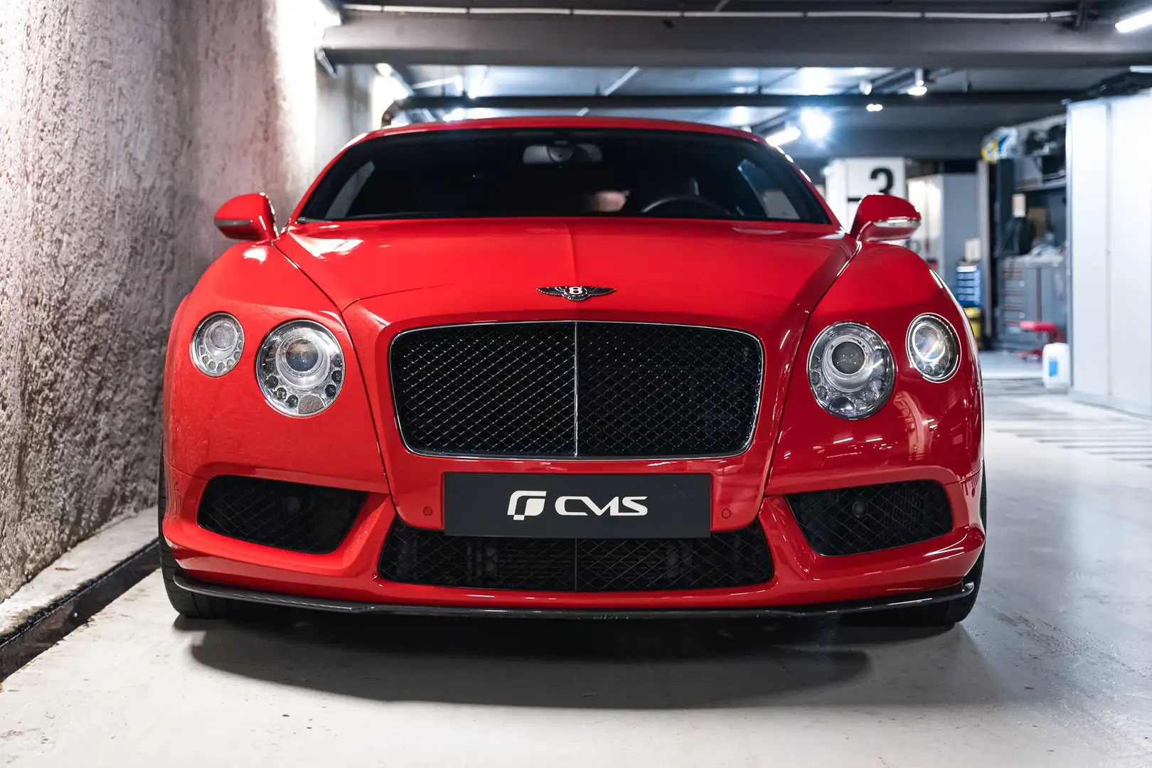 Bentley Continental GT V8 4.0 507 ch Rosso - 2