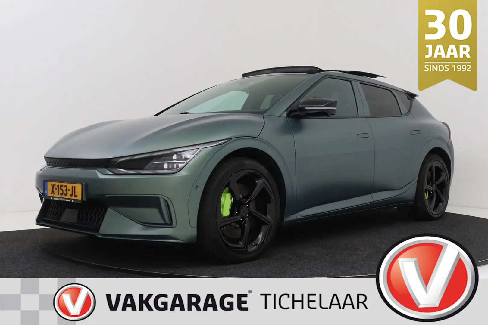 Kia EV6 GT AWD 77.4 kWh | Panoramadak | Org NL | Meridian Zwart - 1