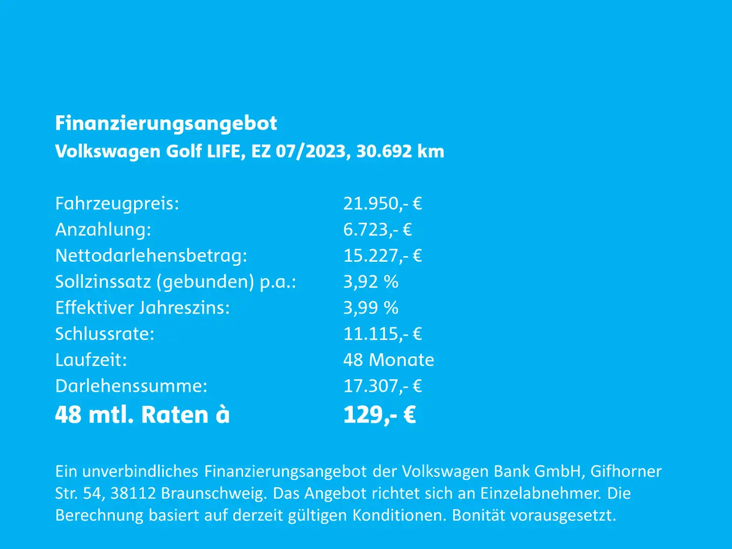 Volkswagen Golf VIII Life Grau - 2