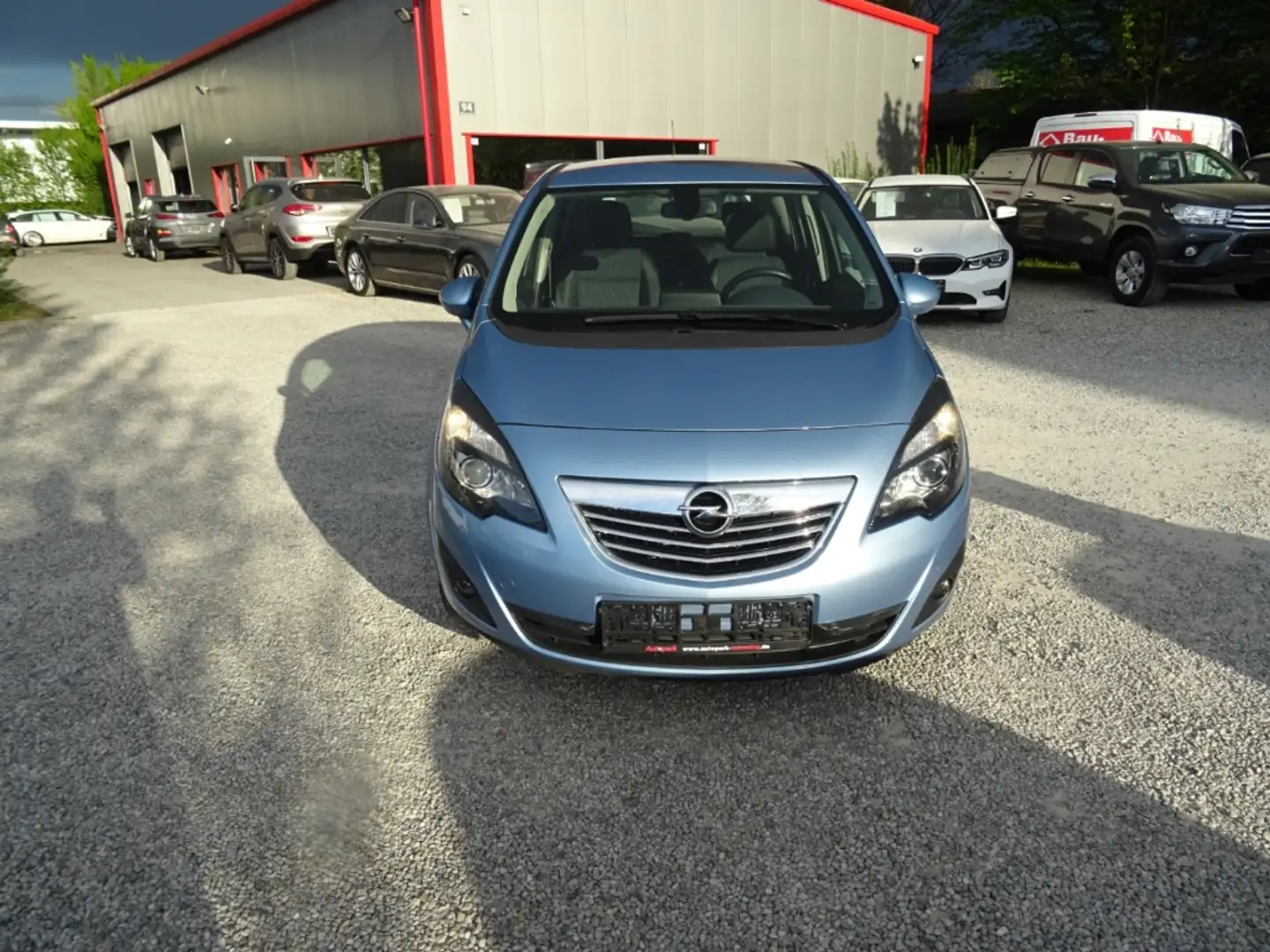 Opel Meriva B Innovation 1.4 Turbo Navi SHZ LenkradHZG Blau - 2