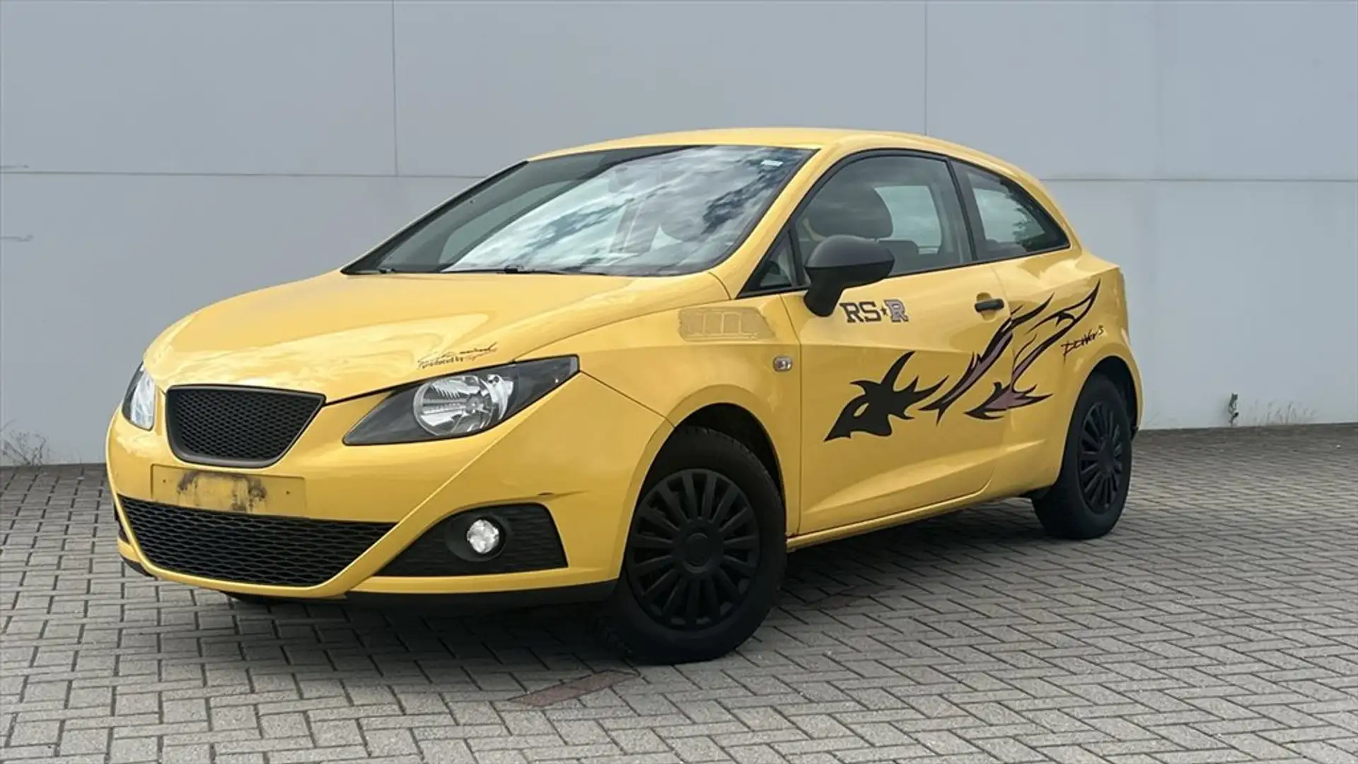 SEAT Ibiza 1,2 Alu Klima Jaune - 1