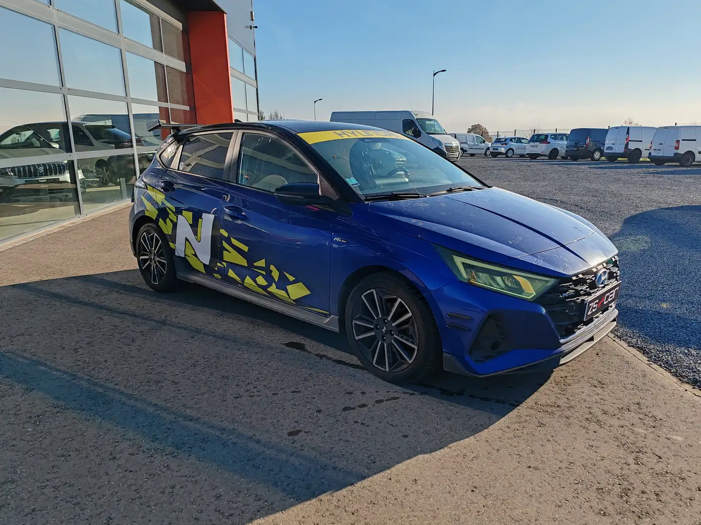 Hyundai i20 i20 1.0 T-GDI 100 N LINE MICHEL VAILLANT Blauw - 2