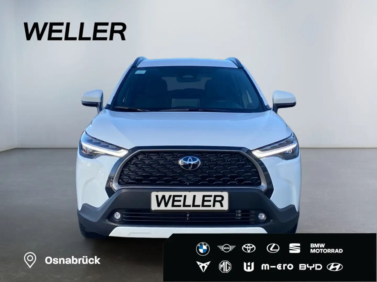 Toyota Corolla Cross Hybrid 1.8 Team D *LED*el Heck*CAM* Blanc - 2