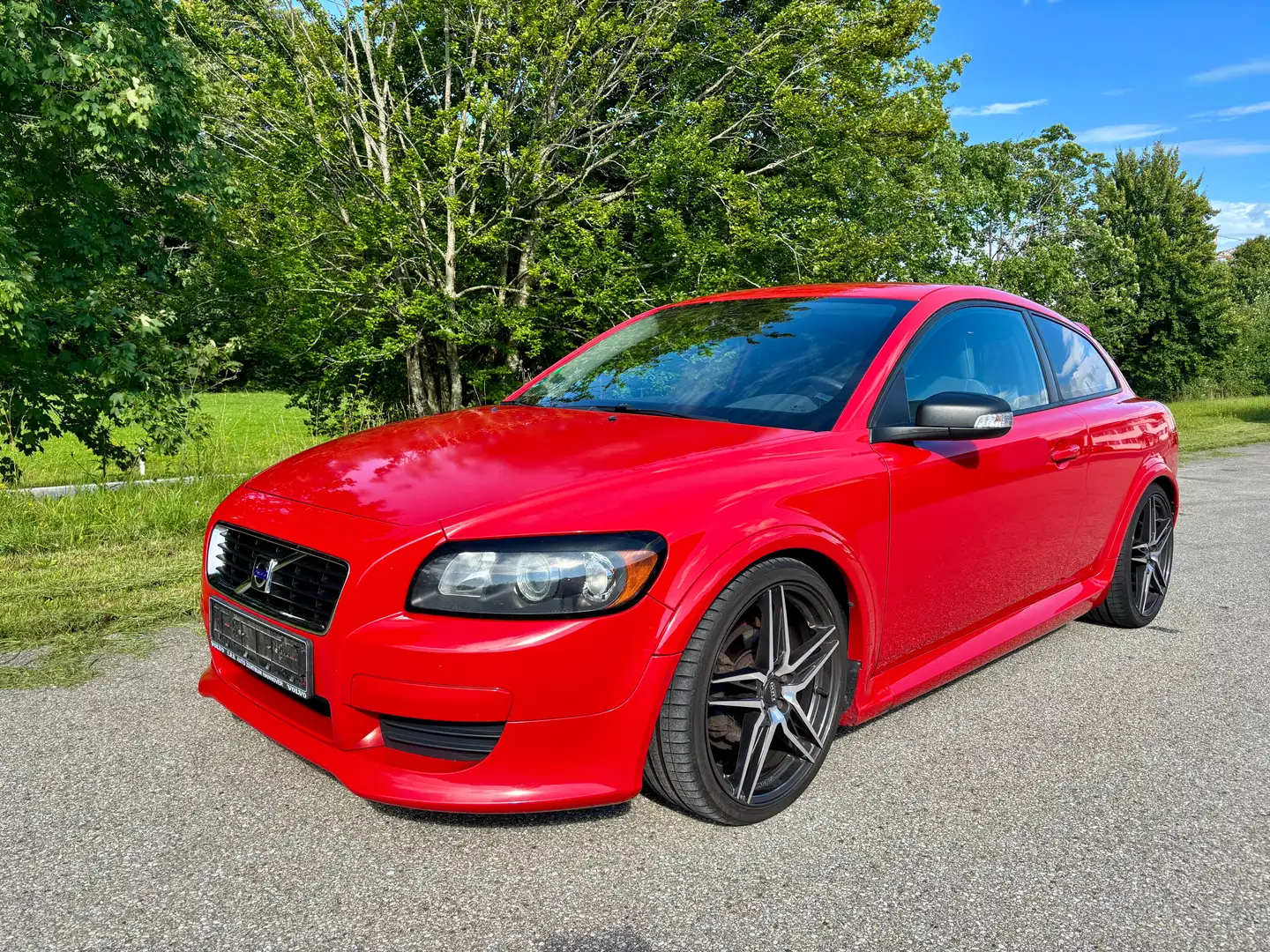 Volvo C30 2.0D Klima Alu PDC SZH Scheckheft Roşu - 1