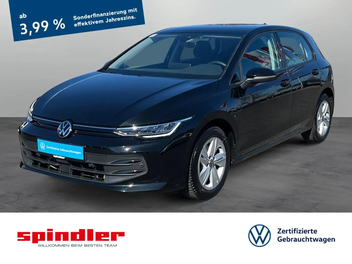 Volkswagen Golf Life 1.5 TSI / NAVI, PDC, DAB+, SH Schwarz - 1