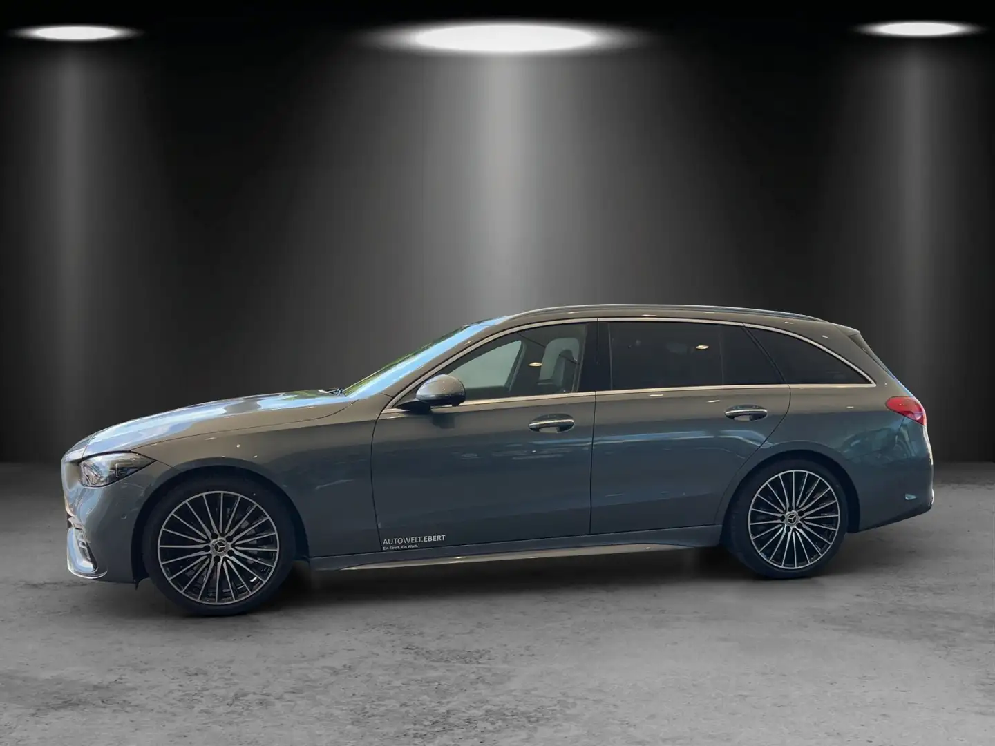 Mercedes-Benz C 220 d T AMG Digital DISTRO Pano WINTER 360 19" Gris - 2