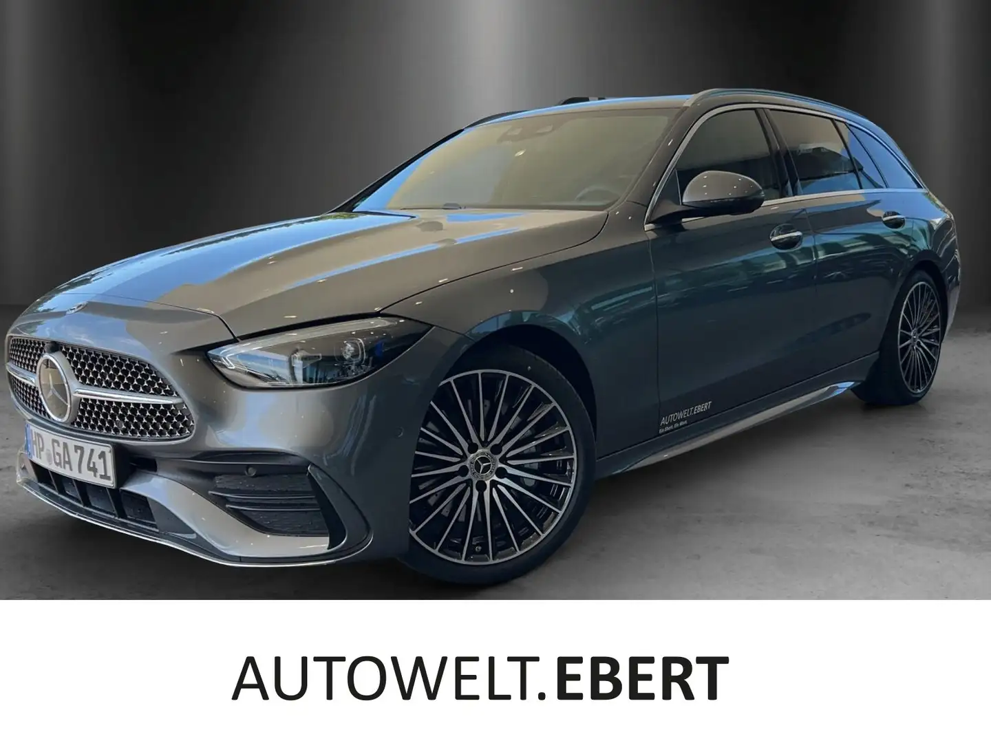 Mercedes-Benz C 220 d T AMG Digital DISTRO Pano WINTER 360 19" Gris - 1