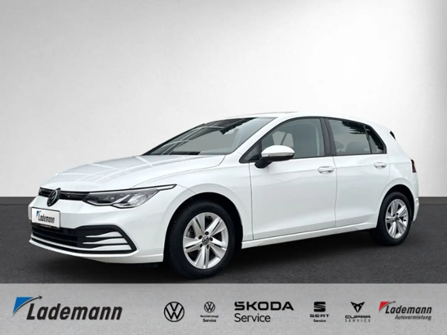 Volkswagen Golf VIII 2.0 TDI DSG Life NAVI+LED+CLIMA+SHZ+LM Weiß - 1