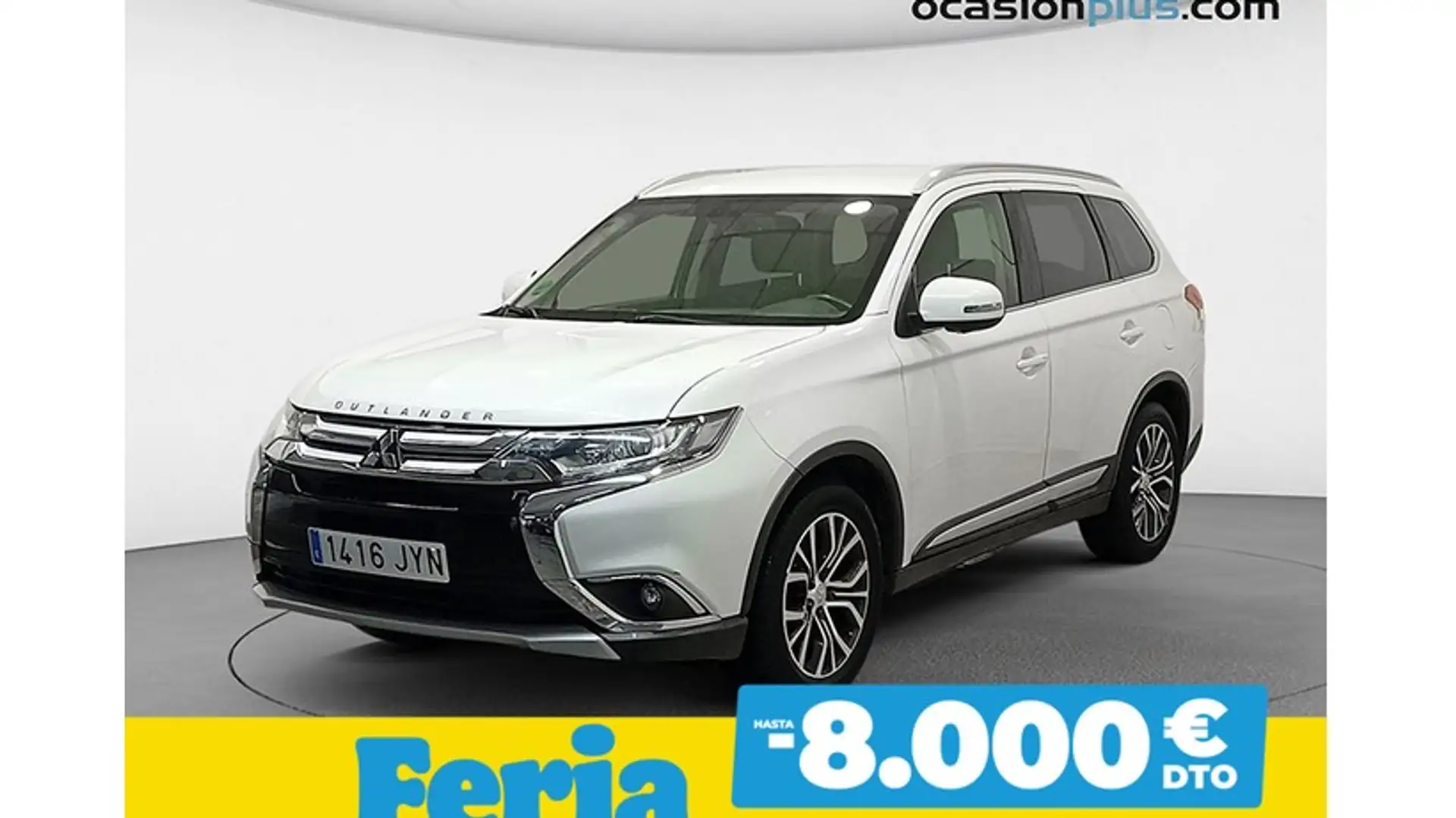 Mitsubishi Outlander 200 MPI Motion 2WD 5pl. CVT Blanc - 1
