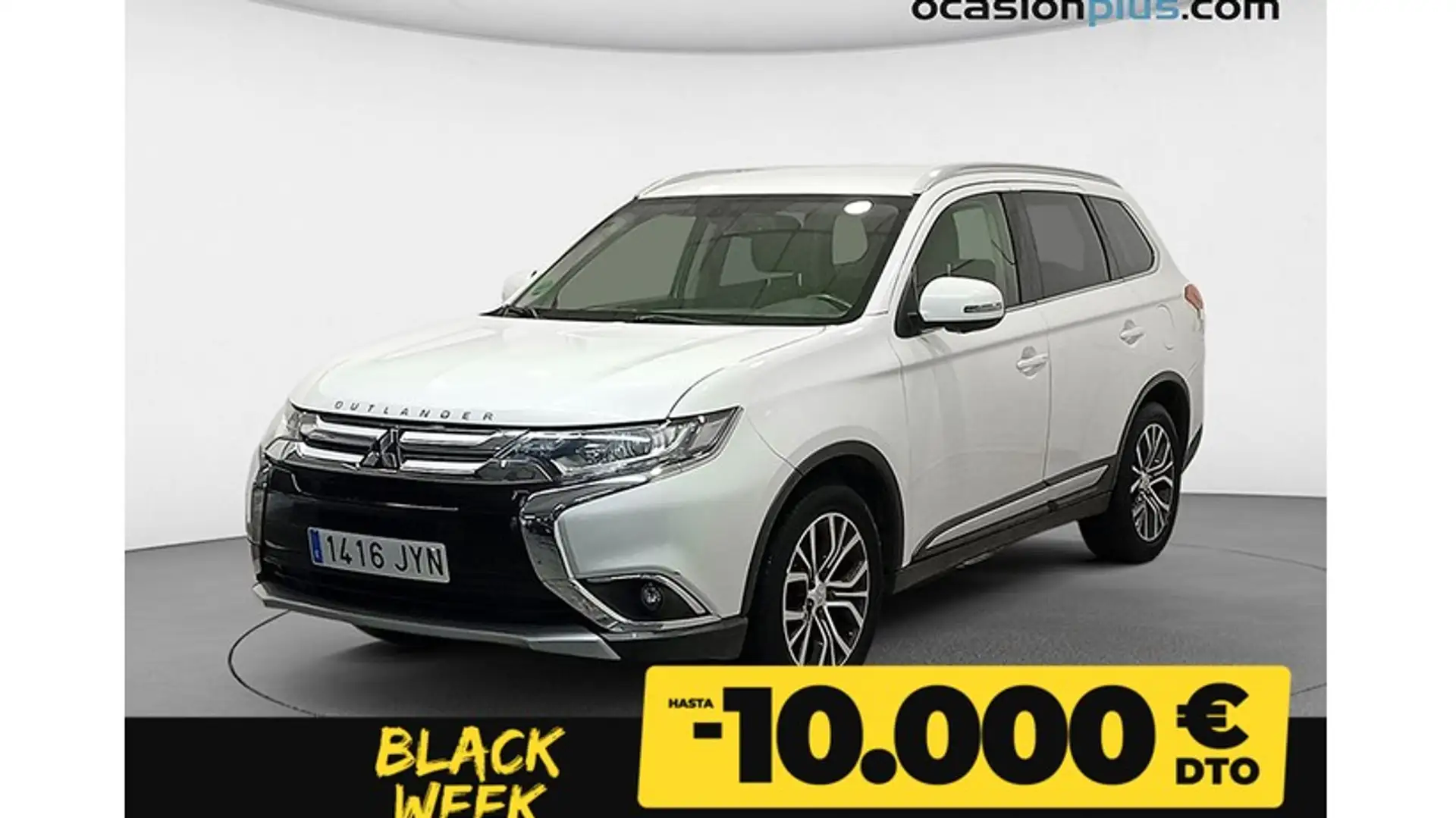 Mitsubishi Outlander 200 MPI Motion 2WD 5pl. CVT Blanc - 1