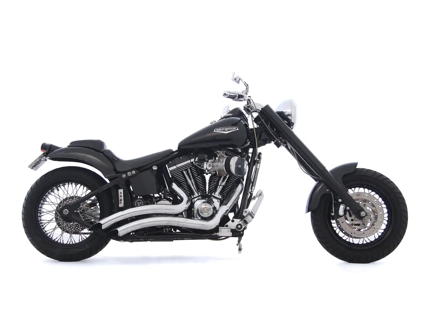 Harley-Davidson Softail FXSTC CUSTOM Negro - 2