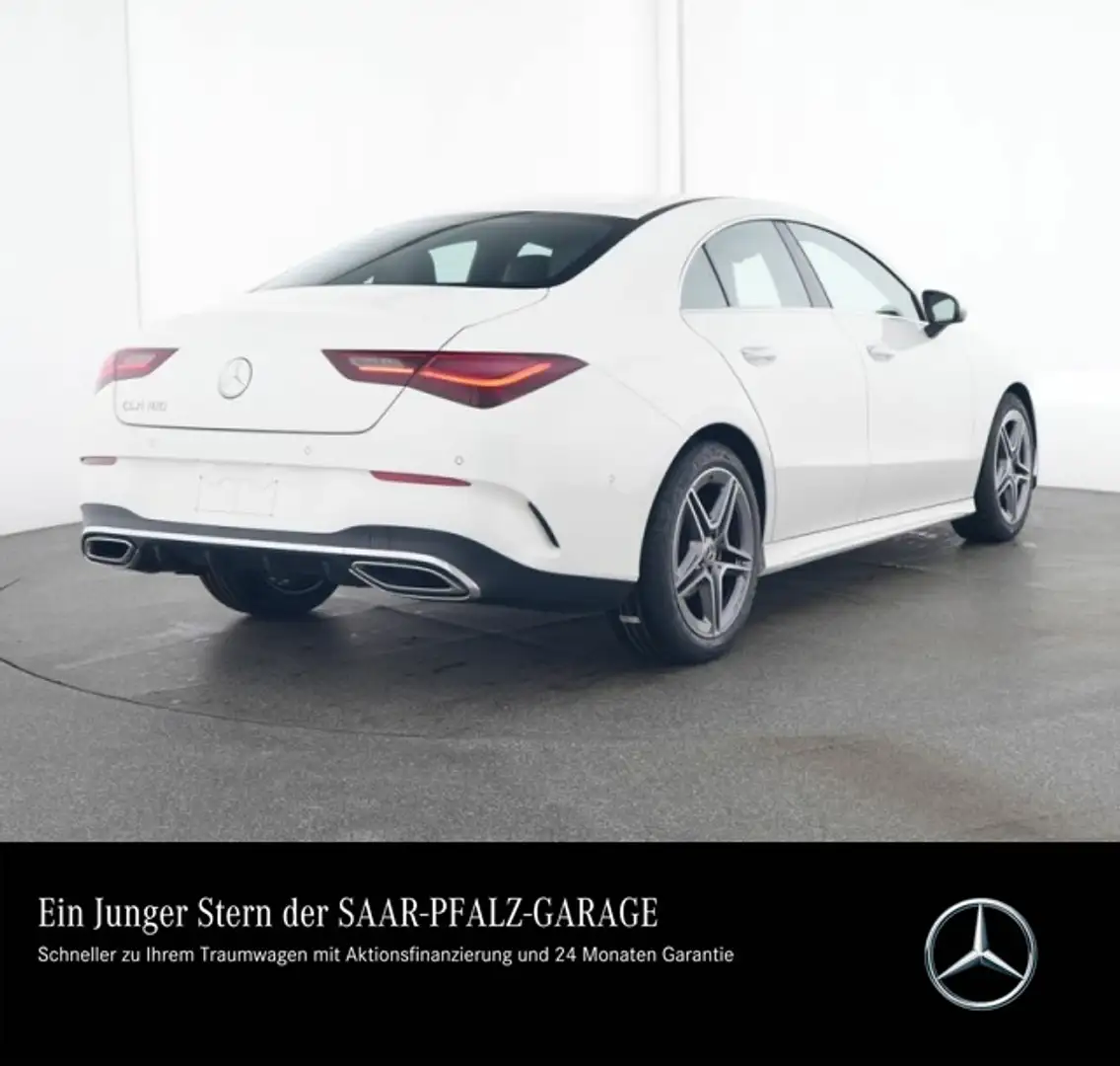 Mercedes-Benz CLA 180 CLA 180 Coupé AMG*CARPLAY*KEYL*PTS*R-KAM*LED*SHZ Blanc - 2