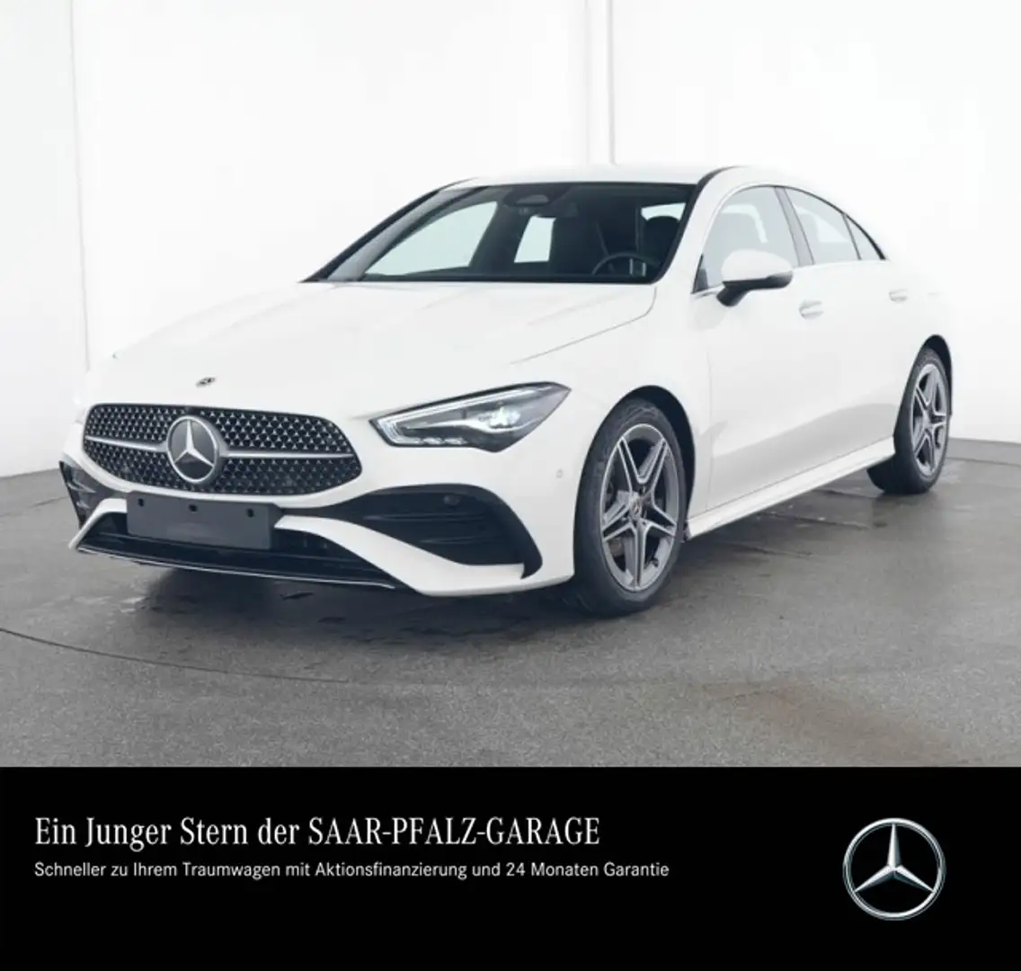 Mercedes-Benz CLA 180 CLA 180 Coupé AMG*CARPLAY*KEYL*PTS*R-KAM*LED*SHZ Blanc - 1