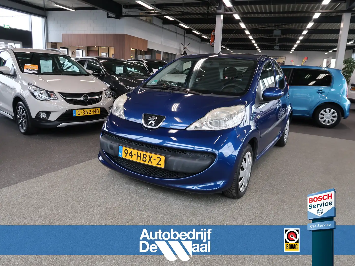 Peugeot 107 1.0 12v XS 5-drs. AIRCO/ALL SEASONS Bleu - 1