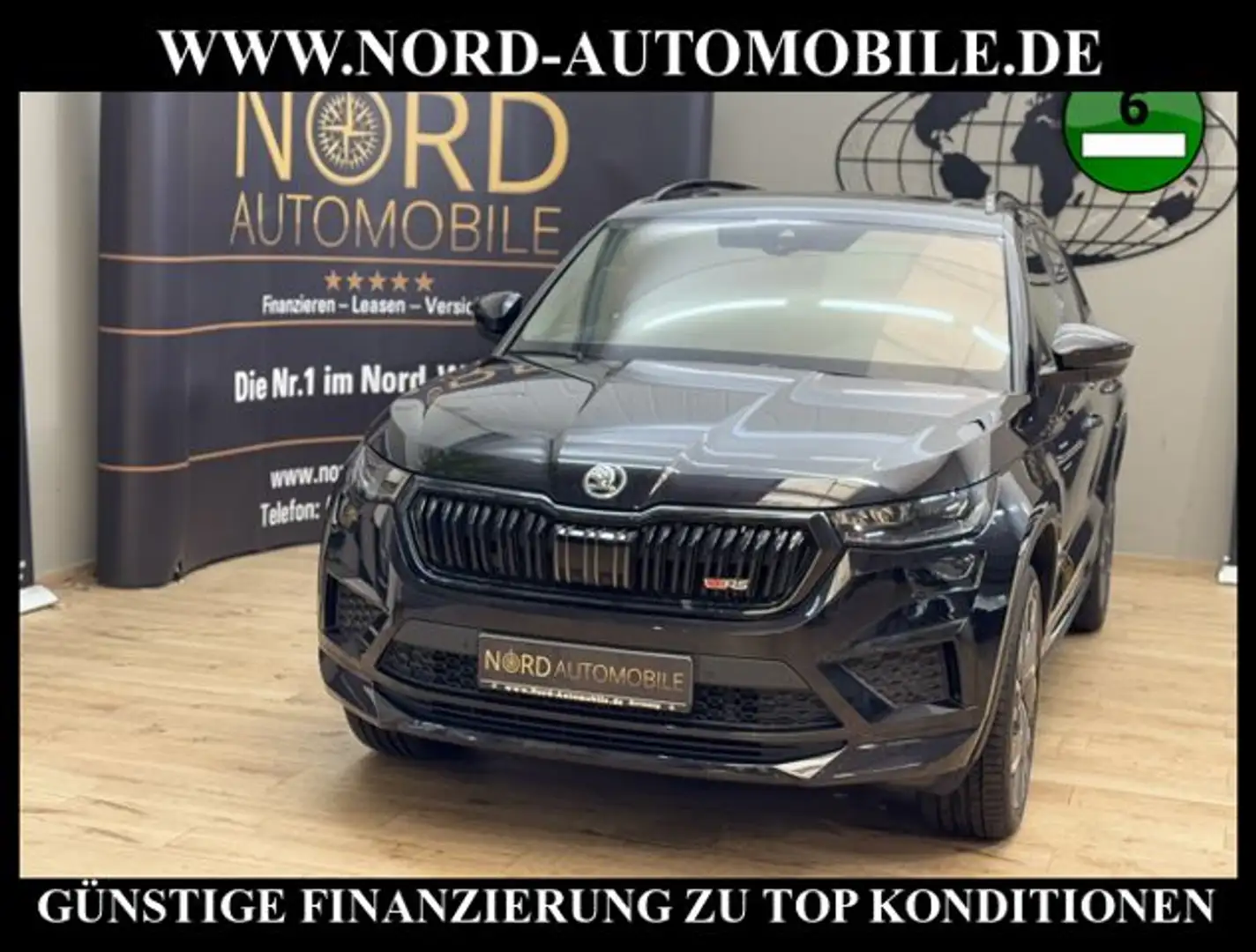 Skoda Kodiaq RS 2.0 TSI DSG 7-Sitzer/Pano/Matrix/20/ RS Schwarz - 1