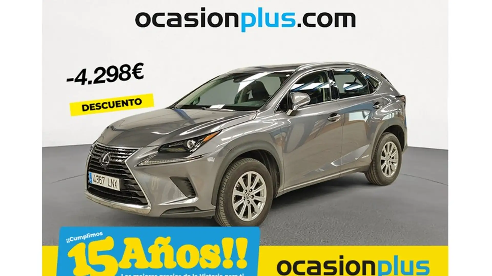 Lexus NX 300 300h Business 2WD Gris - 1