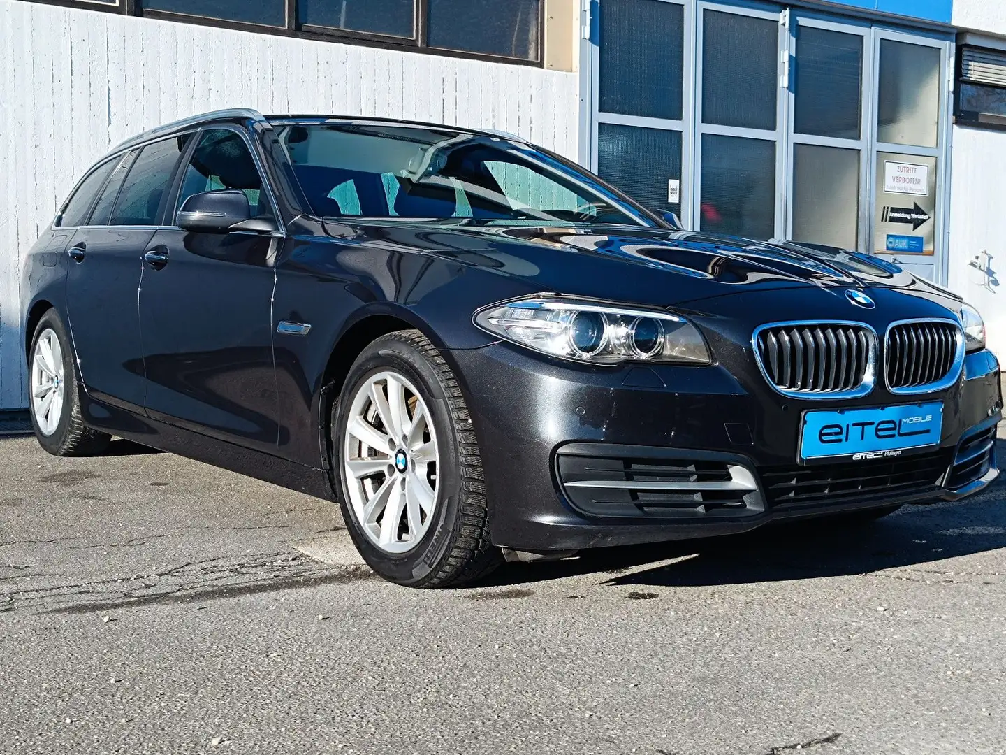 BMW 525 d Touring Standheizung Leder Navi Gris - 2